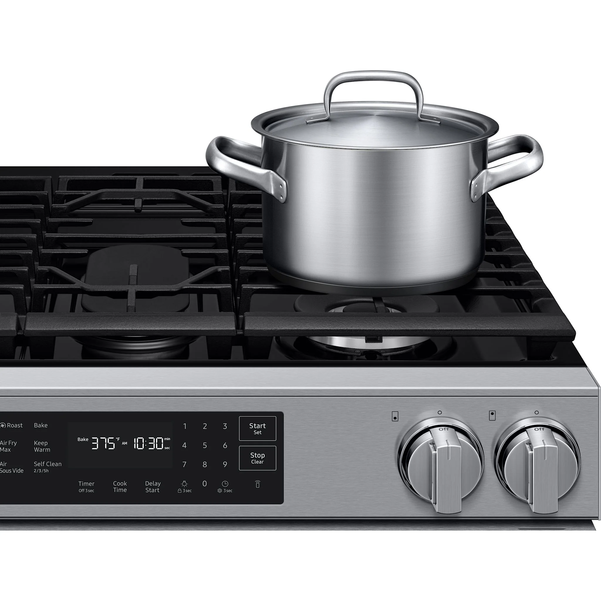 Samsung 30" Gas Range (NSG80H60SRAA) - Stainless Steel - Image 8