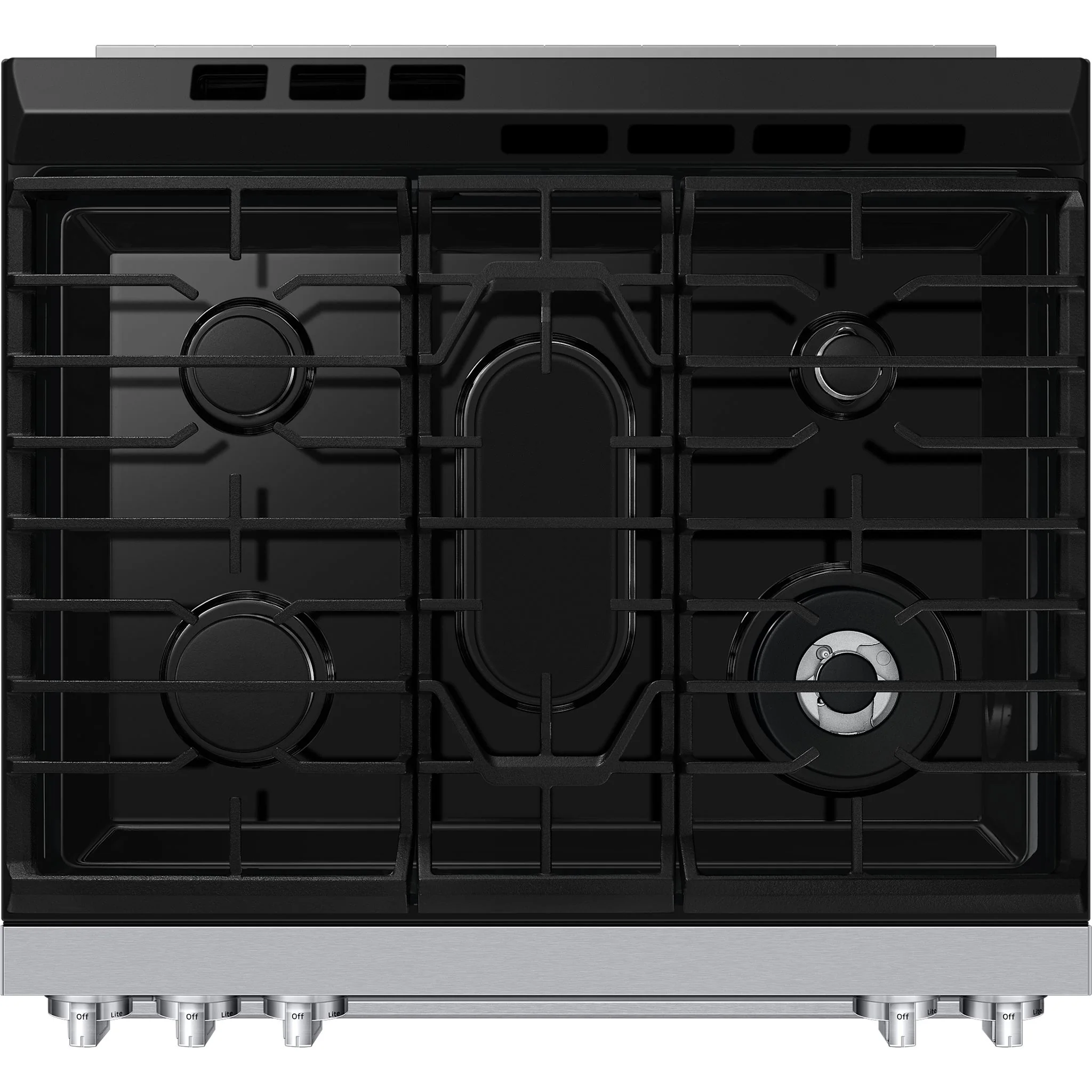 Samsung 30" Gas Range (NSG80H60SWAA) - White Glass - Image 13