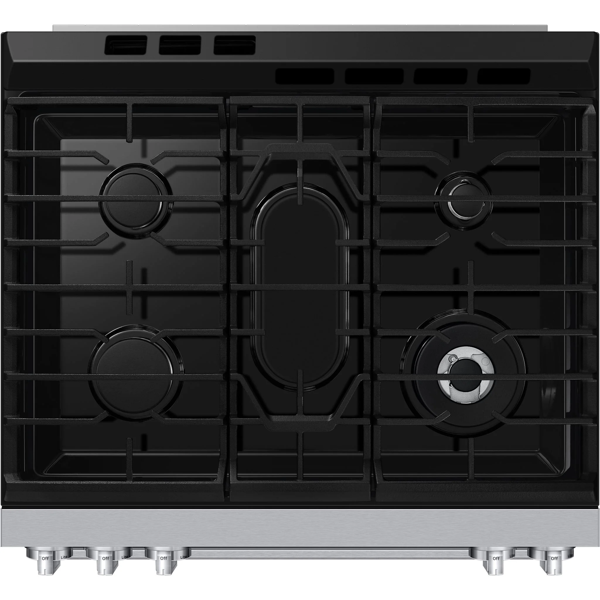 Samsung 30" Gas Range (NSG80H60SWAA) - White Glass - Image 14