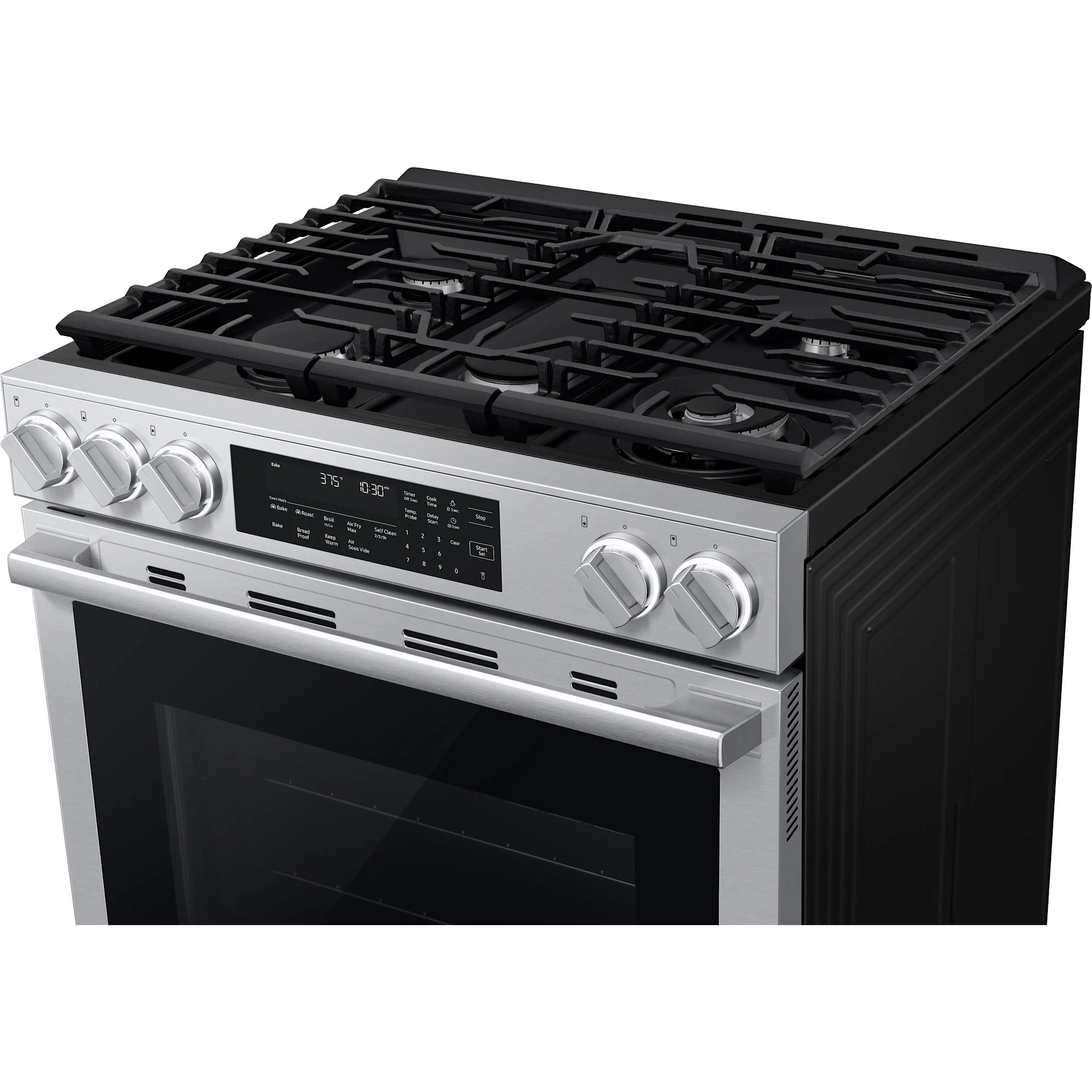 Samsung 30" Gas Range (NSG90H60SRAA) - Stainless Steel - Image 5
