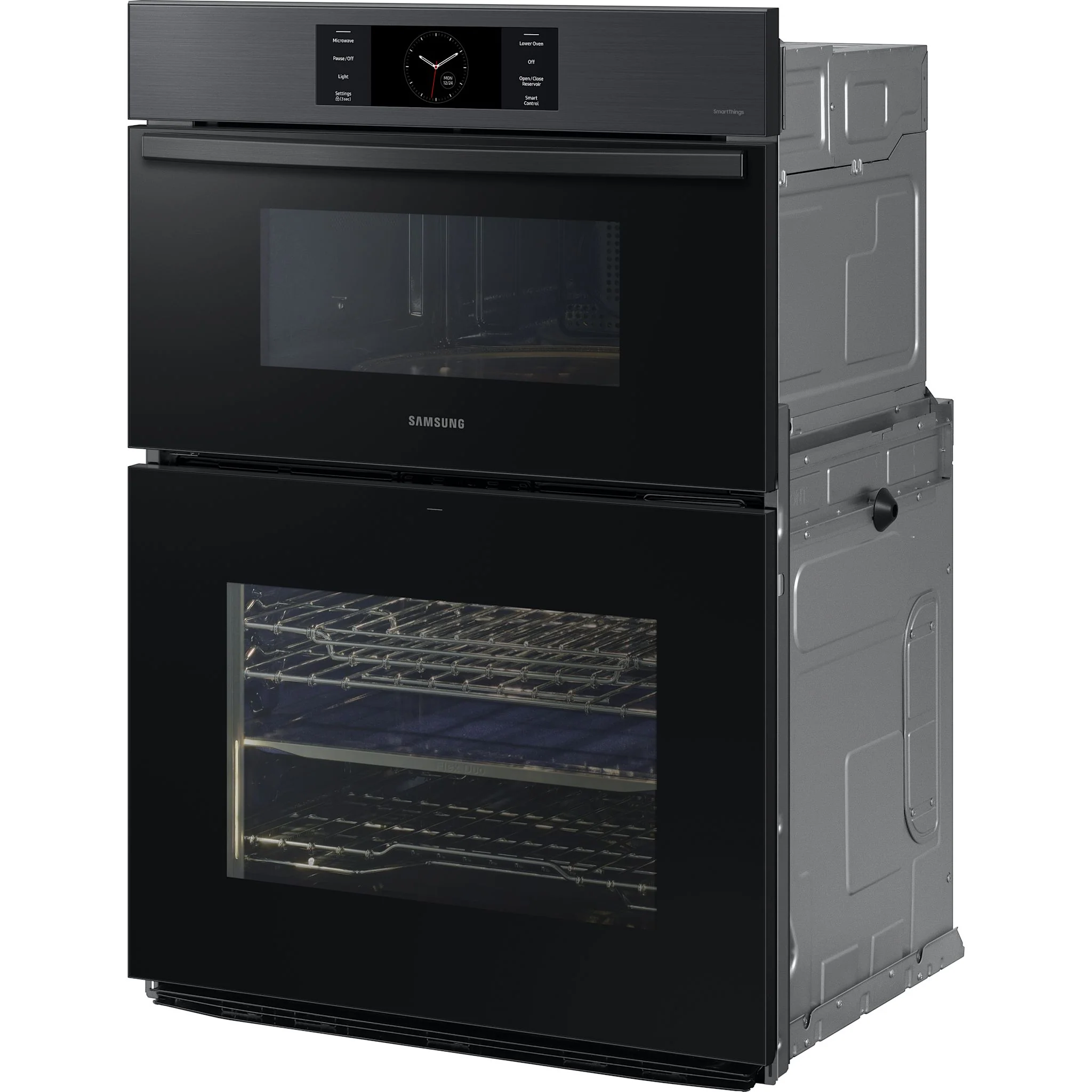 Samsung 30" Microwave/Wall Oven (NQ70CG700DMTAA) - Matte Black Stainless Steel - Image 2