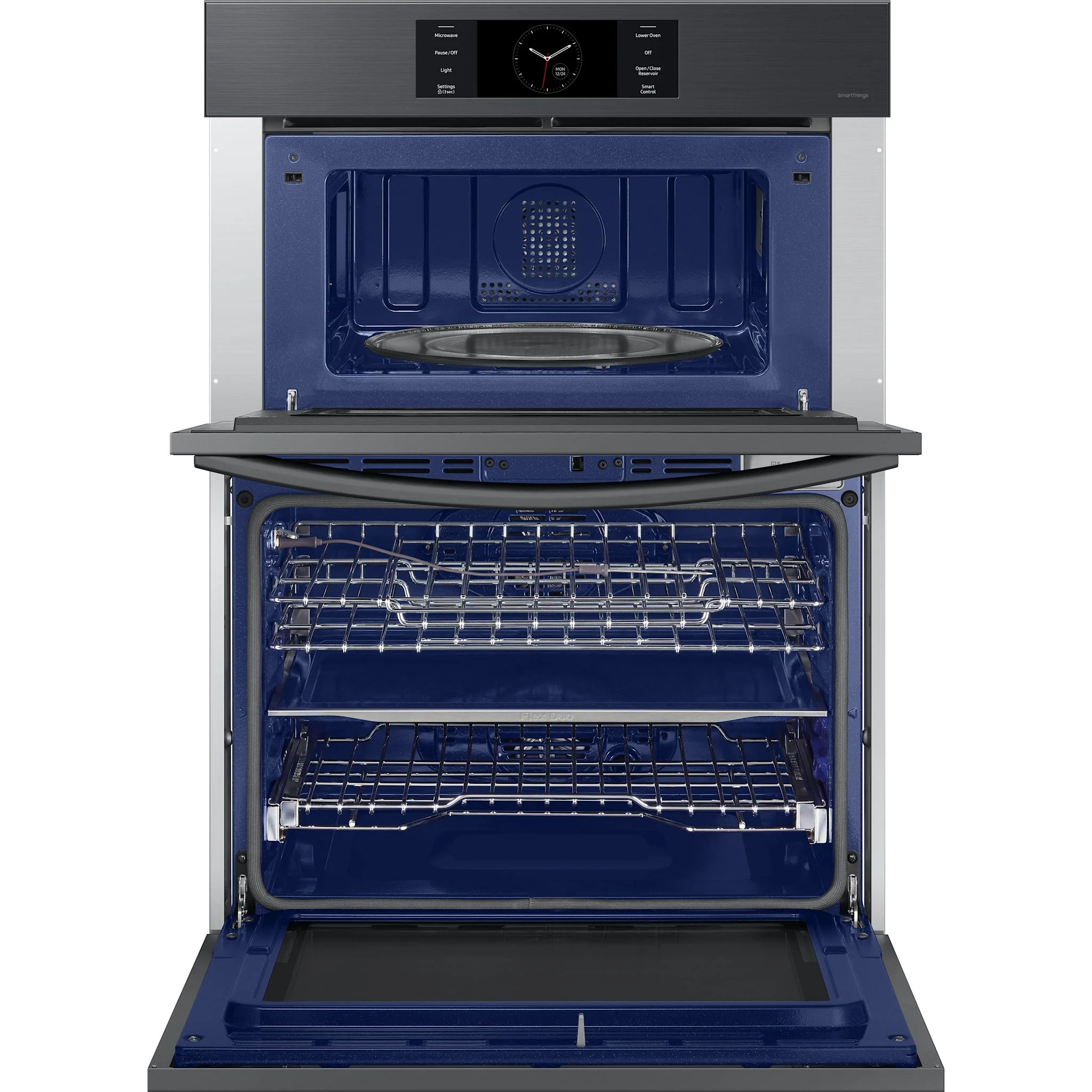 Samsung 30" Microwave/Wall Oven (NQ70CG700DMTAA) - Matte Black Stainless Steel - Image 3