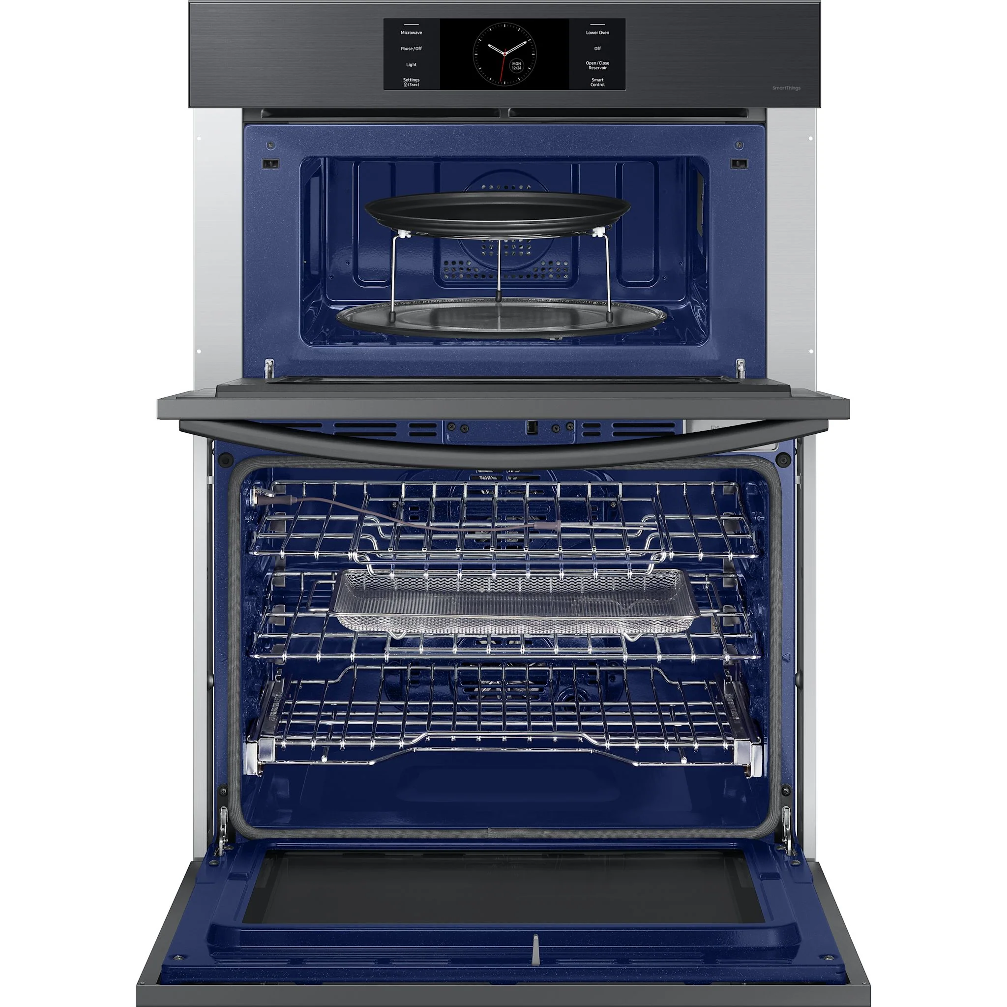 Samsung 30" Microwave/Wall Oven (NQ70CG700DMTAA) - Matte Black Stainless Steel - Image 5