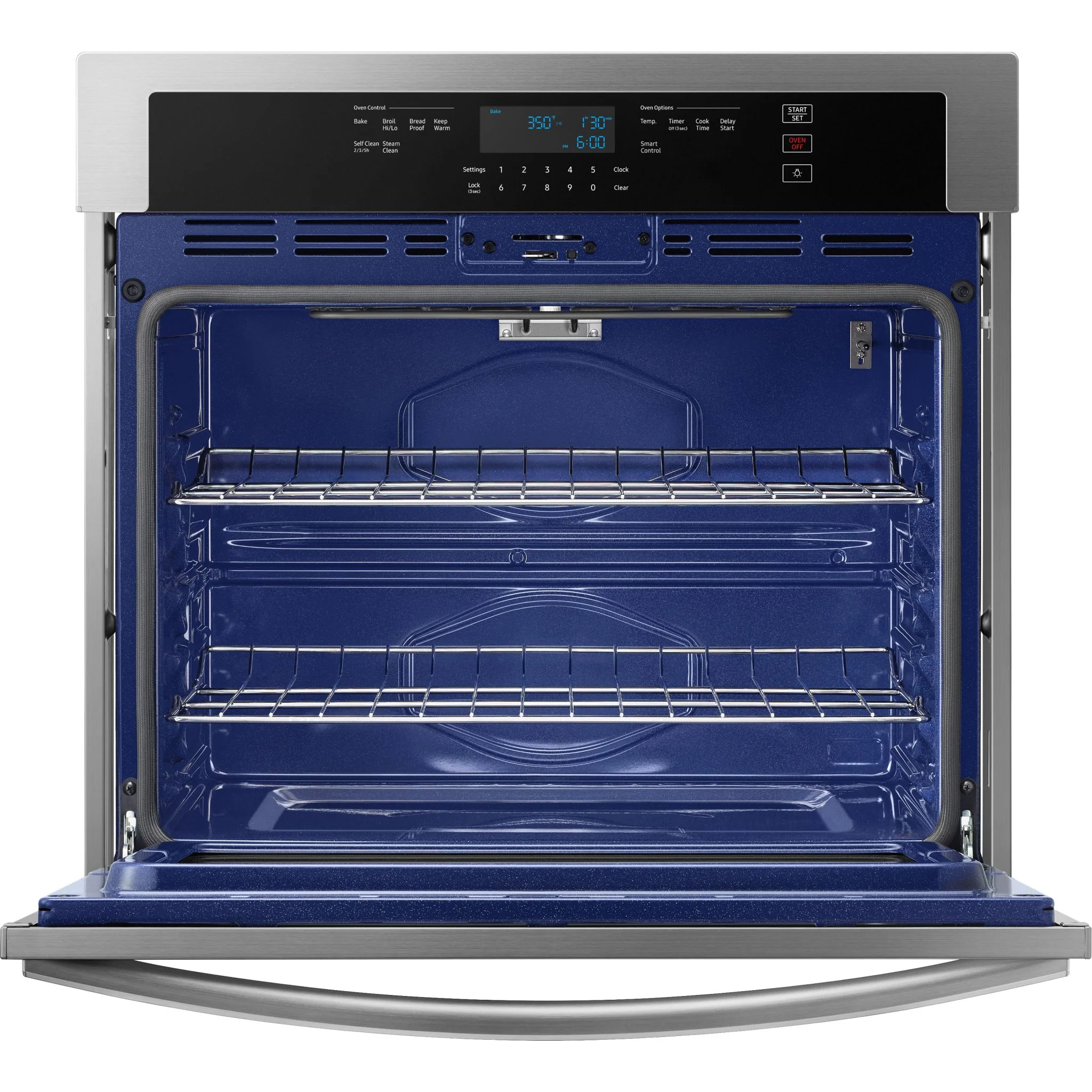 Samsung 30" Single Wall Oven (NV51T5512SS) - Stainless Steel - Image 2