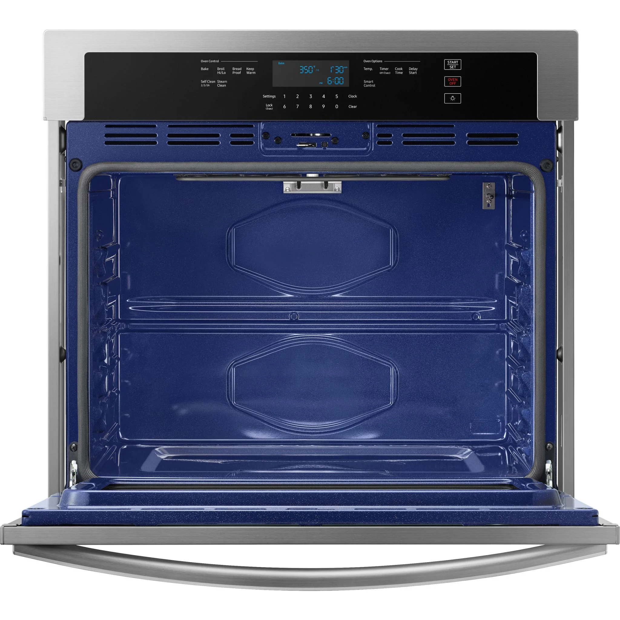 Samsung 30" Single Wall Oven (NV51T5512SS) - Stainless Steel - Image 3