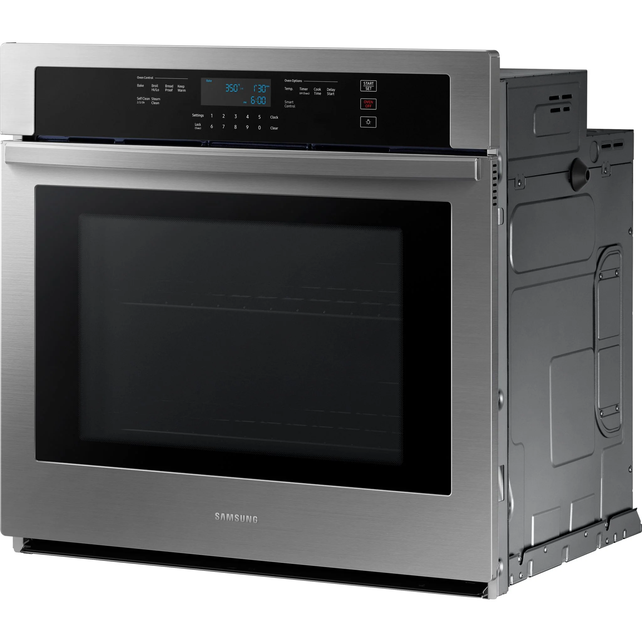Samsung 30" Single Wall Oven (NV51T5512SS) - Stainless Steel - Image 5