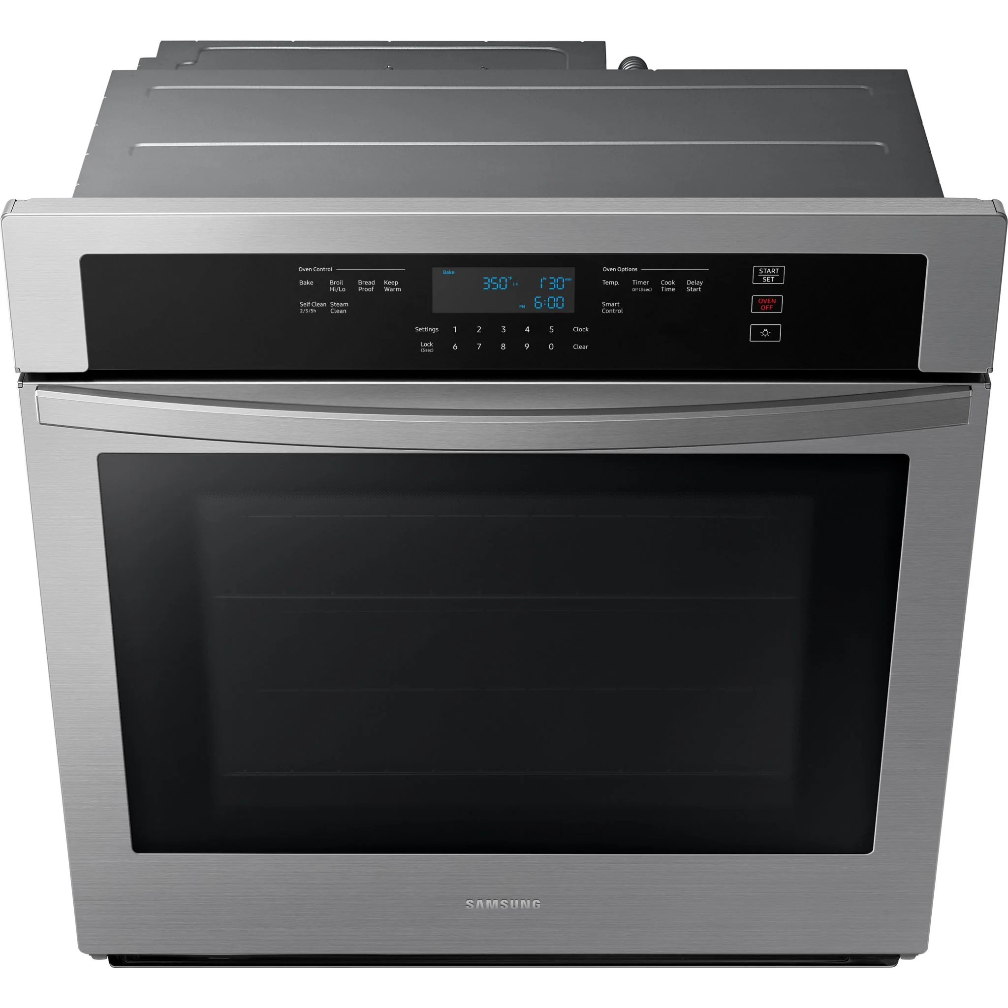 Samsung 30" Single Wall Oven (NV51T5512SS) - Stainless Steel - Image 6
