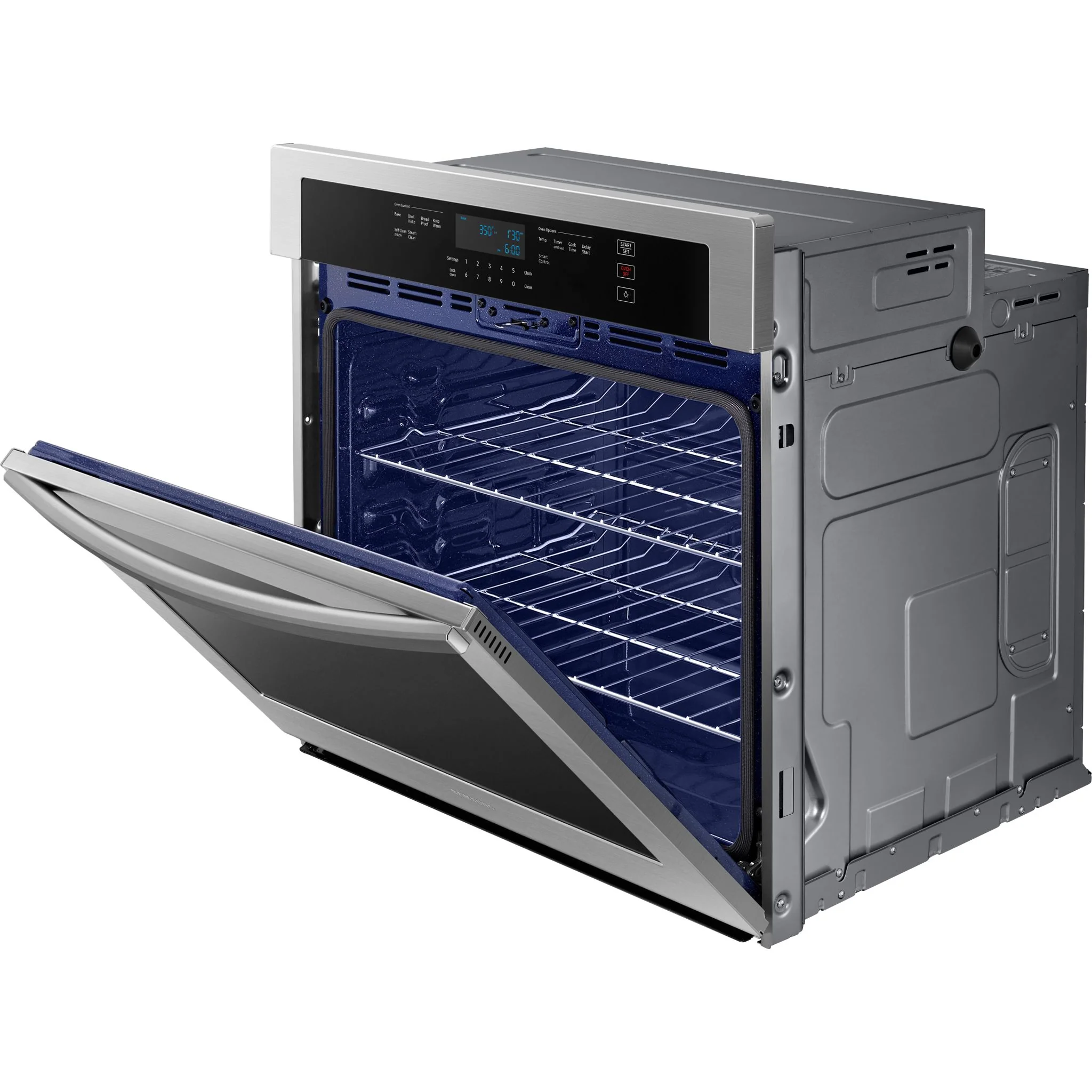 Samsung 30" Single Wall Oven (NV51T5512SS) - Stainless Steel - Image 9