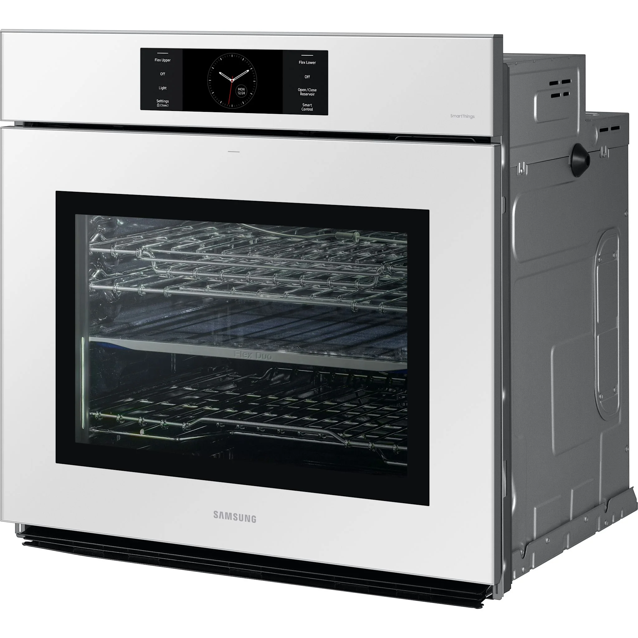 Samsung 30" True Convection Wall Oven (NV51CB700S12AA) - White Glass - Image 2