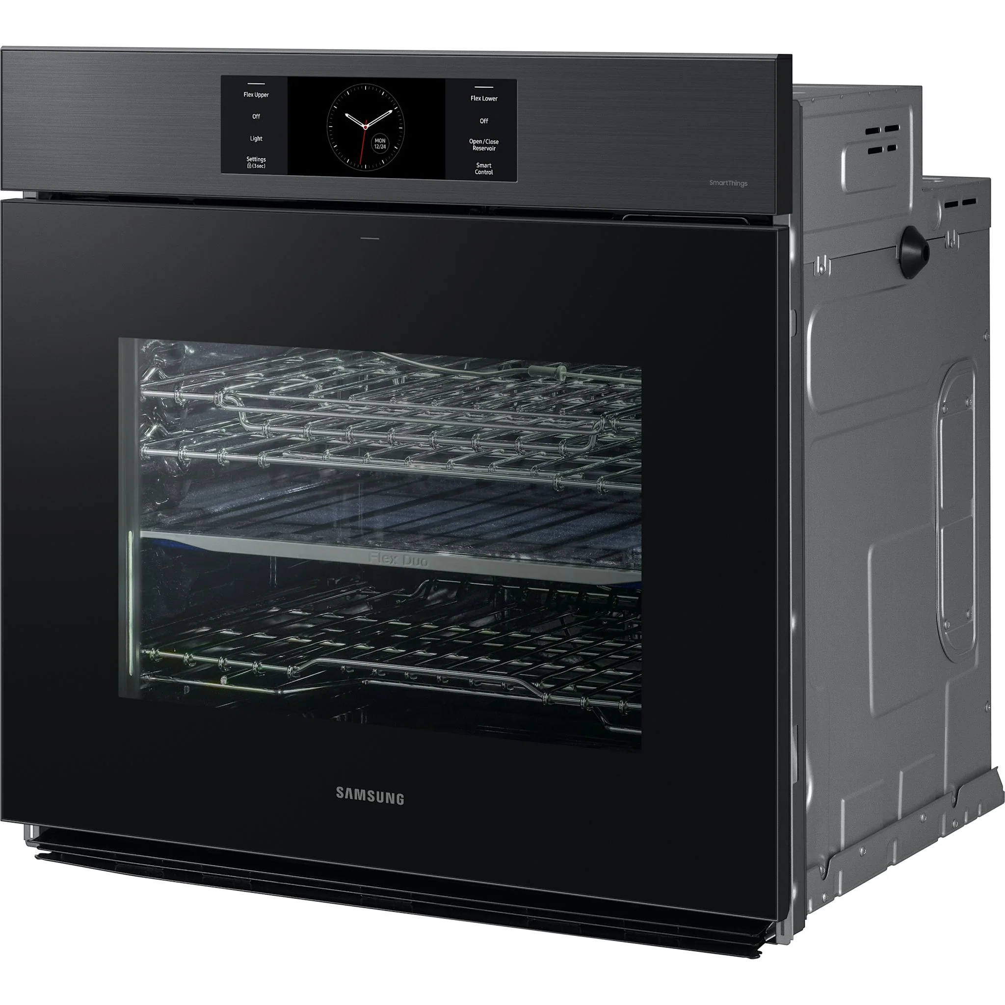 Samsung 30" True Convection Wall Oven (NV51CG700SMTAA) - Matte Black Stainless Steel - Image 2