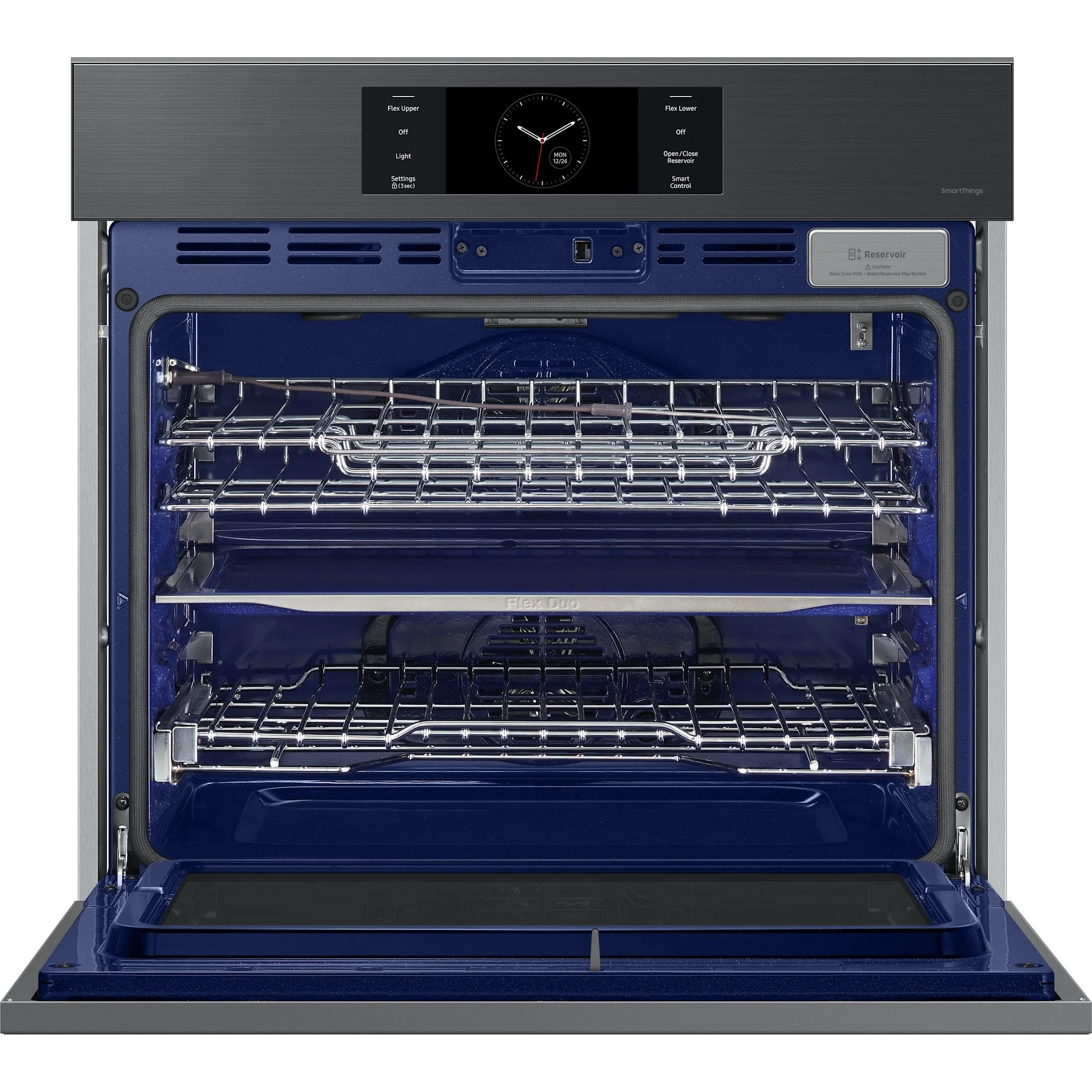 Samsung 30" True Convection Wall Oven (NV51CG700SMTAA) - Matte Black Stainless Steel - Image 3