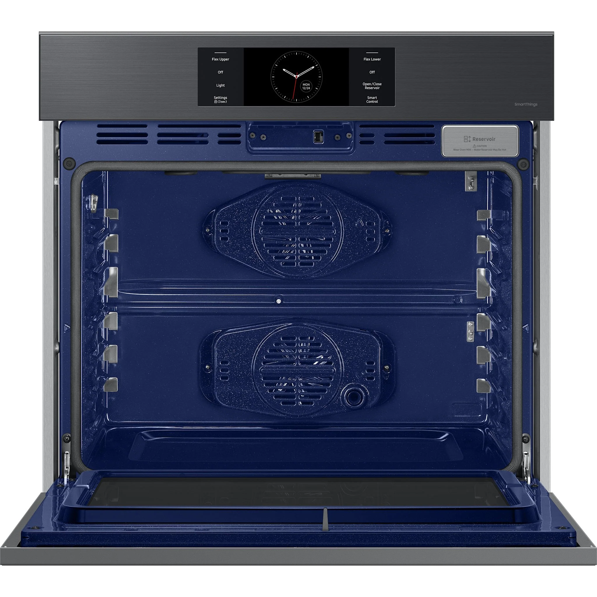 Samsung 30" True Convection Wall Oven (NV51CG700SMTAA) - Matte Black Stainless Steel - Image 4