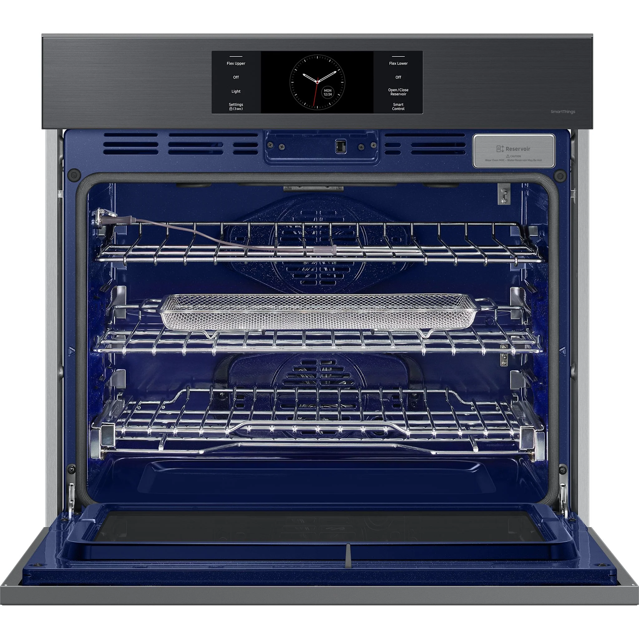 Samsung 30" True Convection Wall Oven (NV51CG700SMTAA) - Matte Black Stainless Steel - Image 6