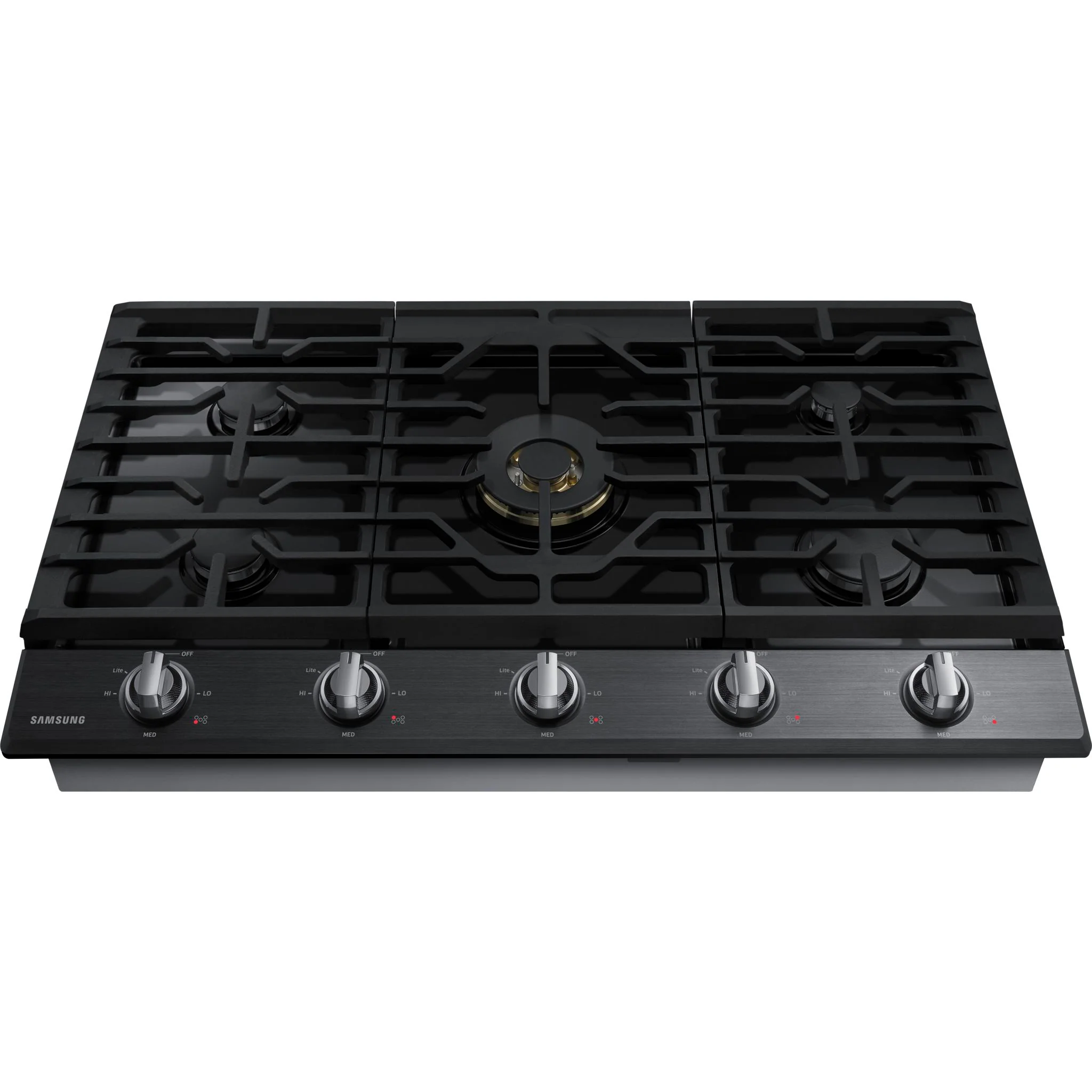 Samsung 36" Cooktop (NA36N7755TG) - Black Stainless - Image 2