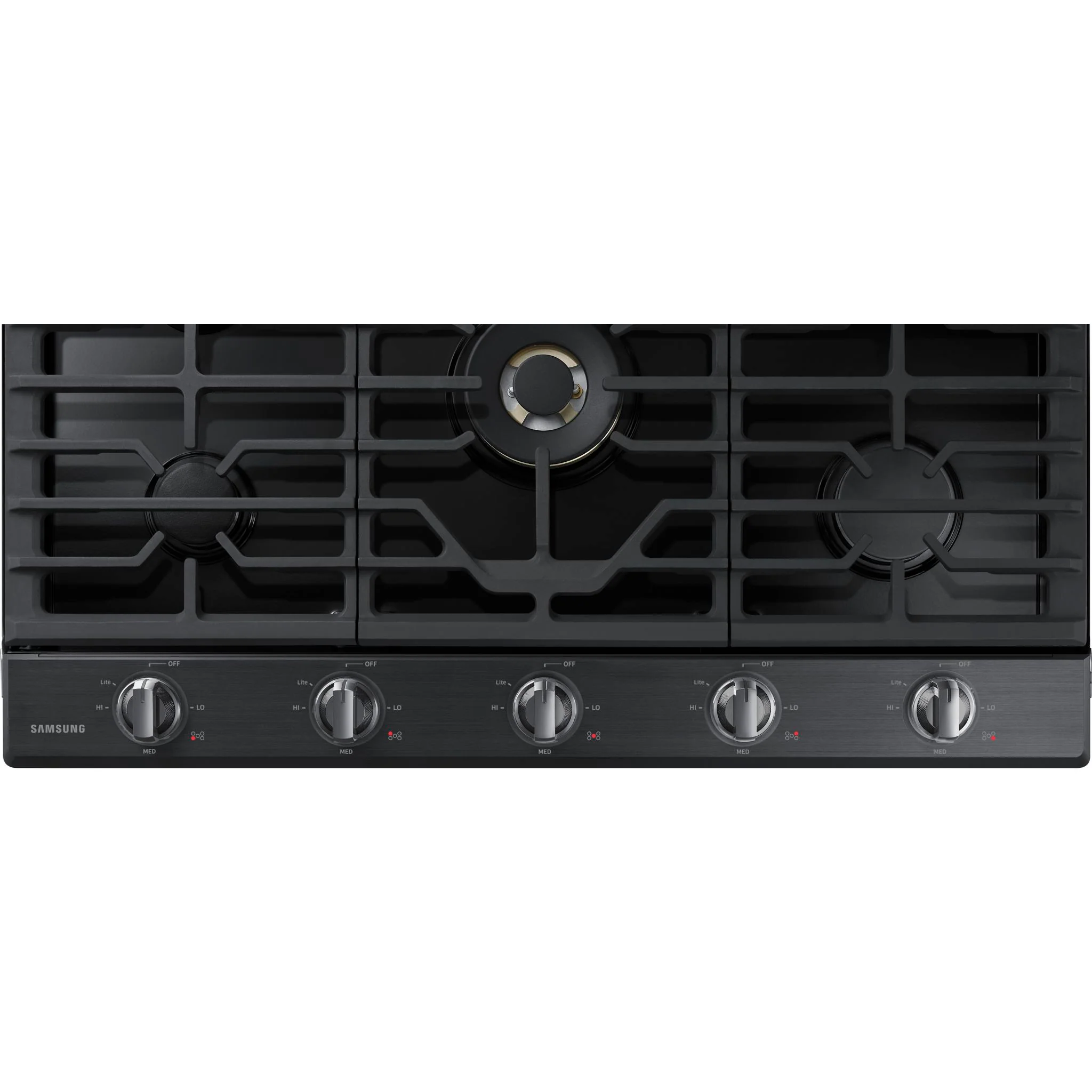 Samsung 36" Cooktop (NA36N7755TG) - Black Stainless - Image 4