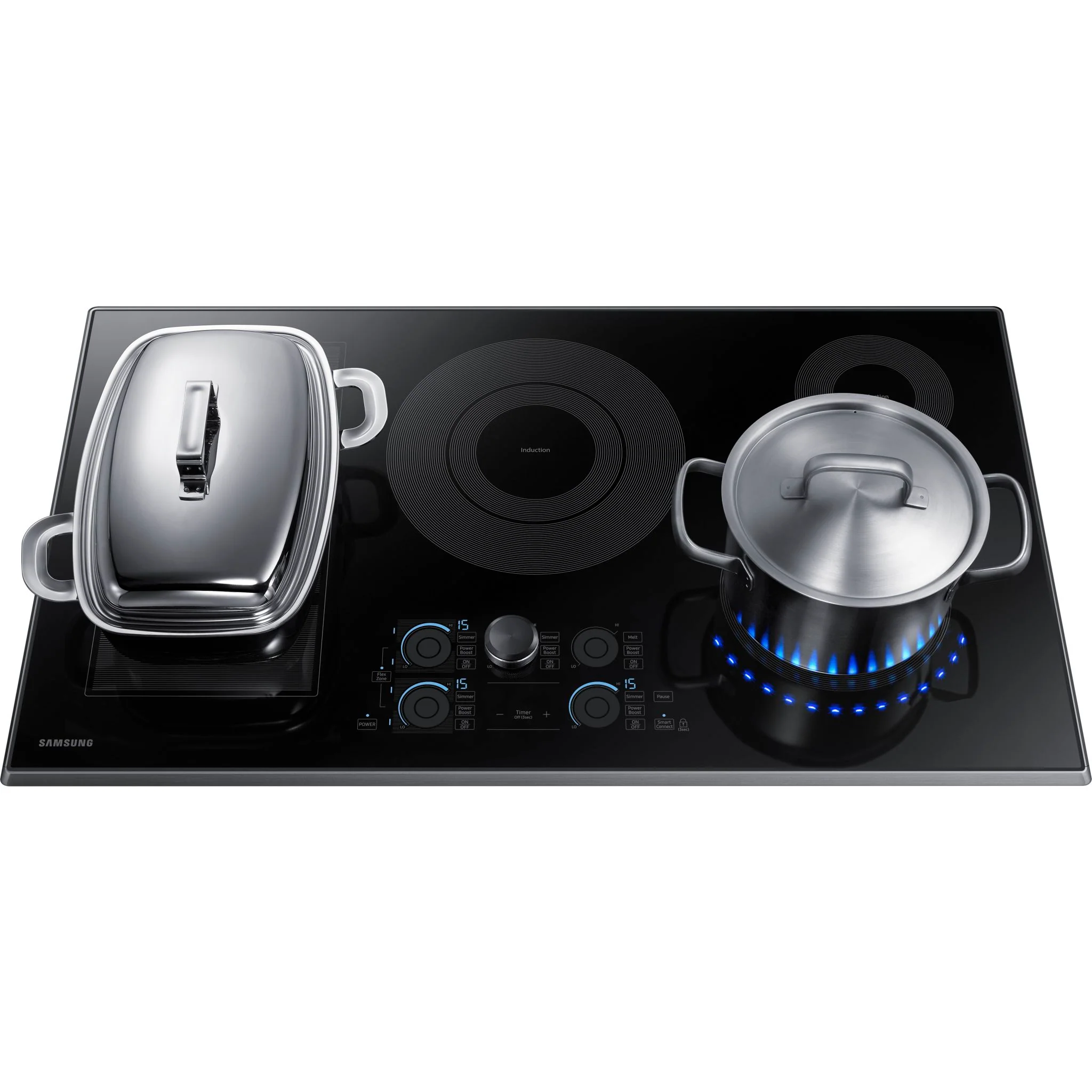 Samsung 36" Cooktop (NZ36K7880UG) - Black Stainless - Image 14