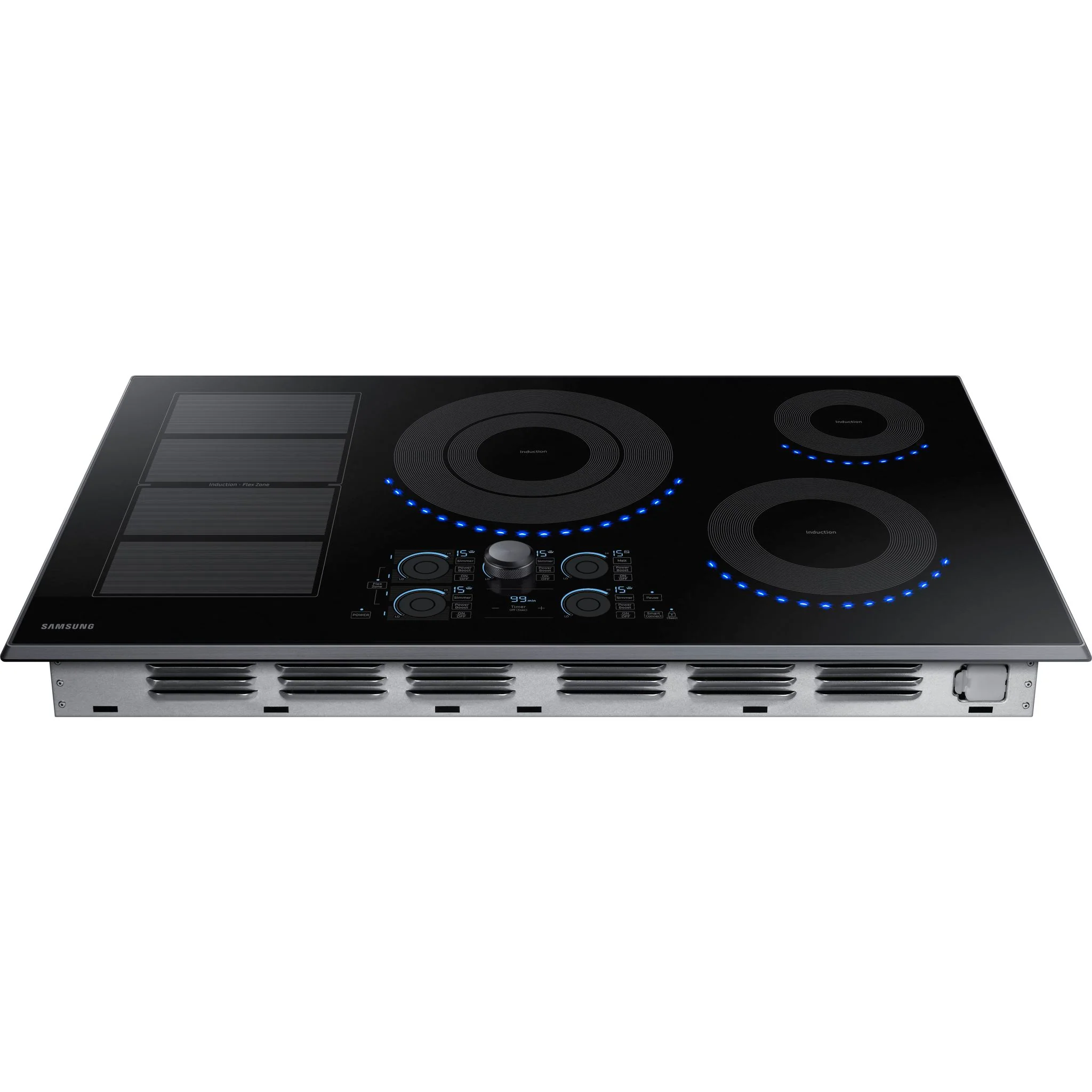 Samsung 36" Cooktop (NZ36K7880UG) - Black Stainless - Image 2