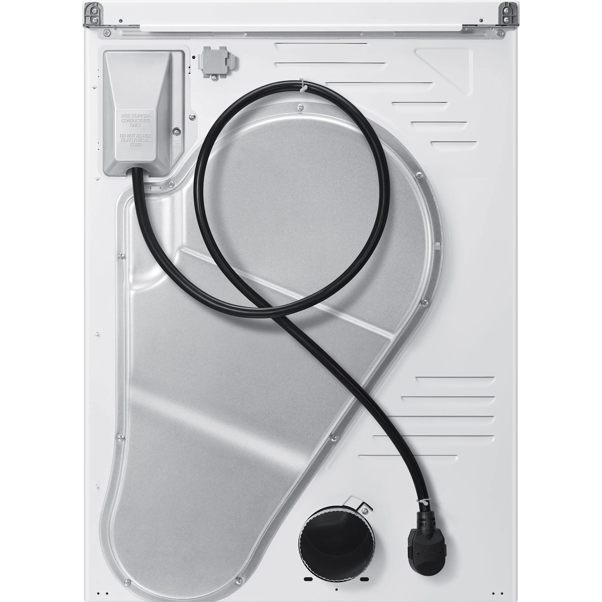 Samsung 4.0cu.ft. Compact Electric Dryer with SmartDial Control - White (DV25FG50BVBEAC) - Image 8