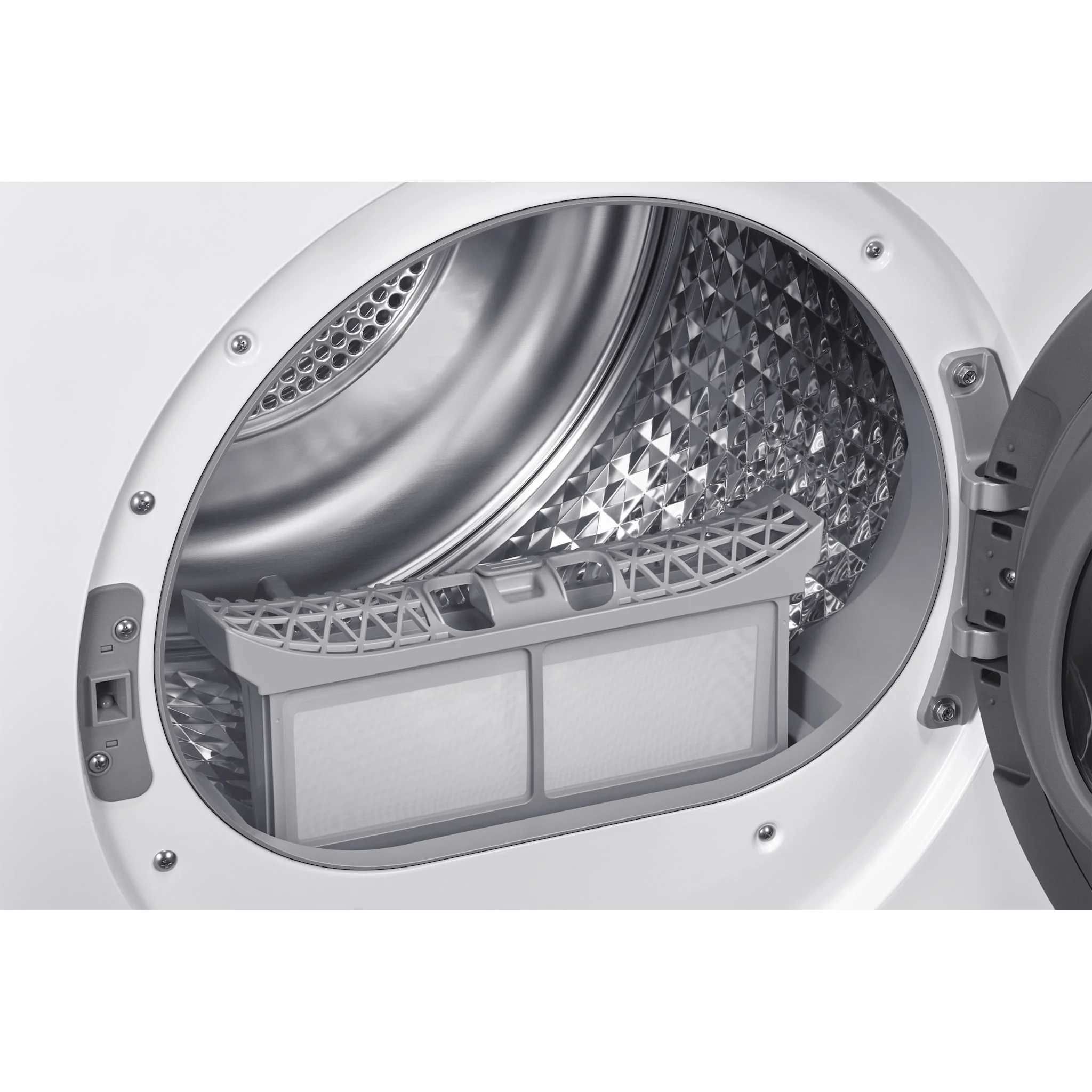 Samsung 4.0cu.ft. Compact Heat Pump Dryer with SmartDial Control - White (DV25FG50B0BEAC) - Image 7