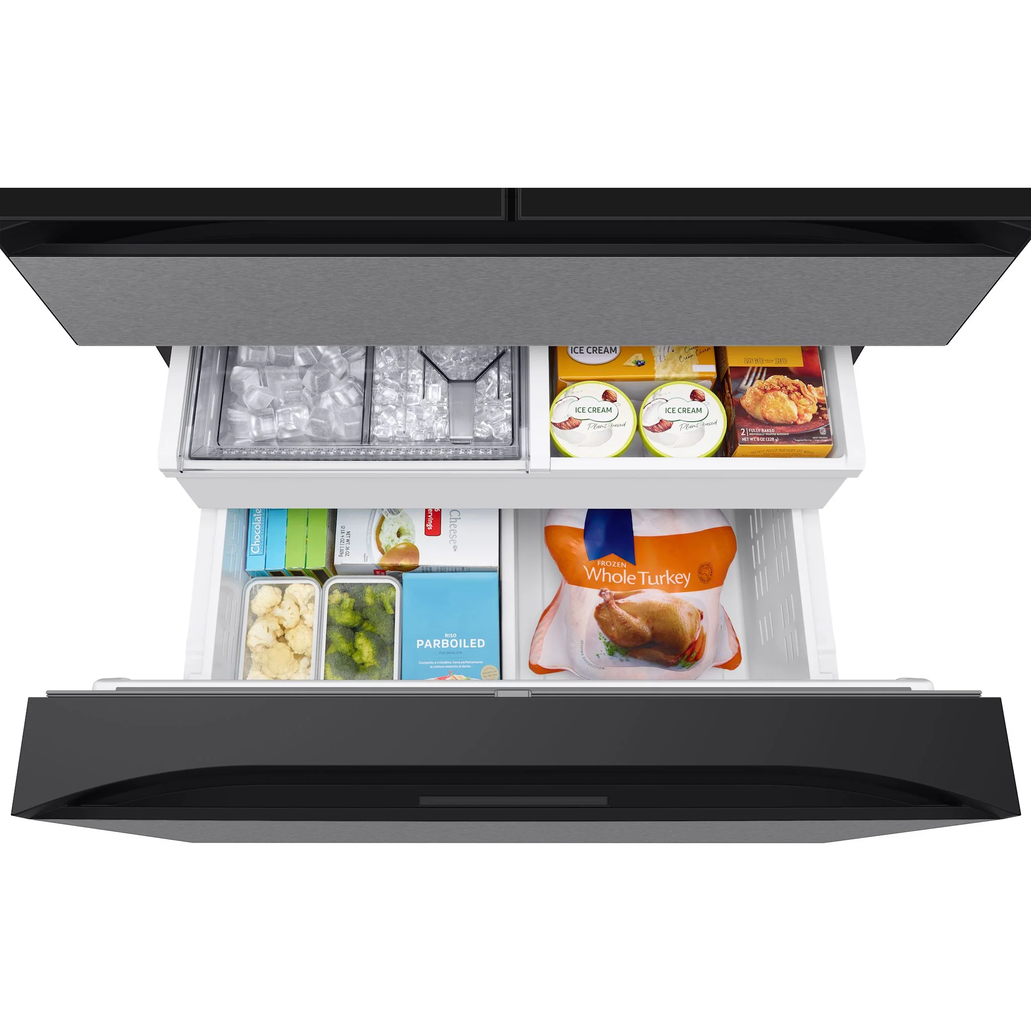 Samsung 4 Door Fridge (RF90F23BECRAA) - Stainless Steel - Image 12