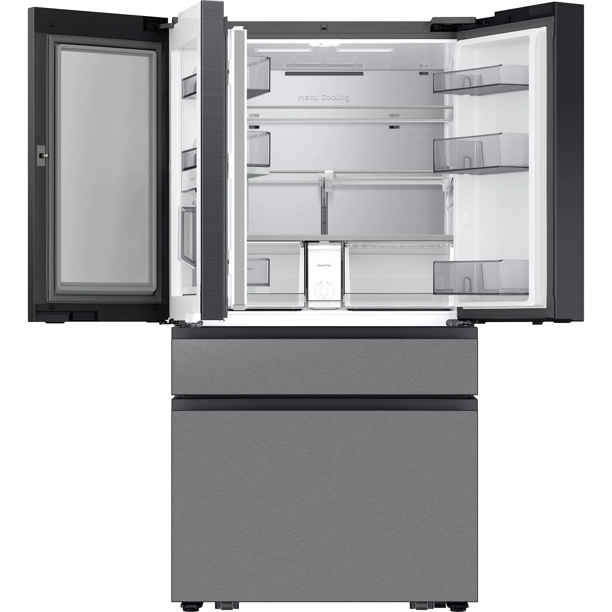 Samsung 4 Door Fridge (RF90F23BECRAA) - Stainless Steel - Image 6