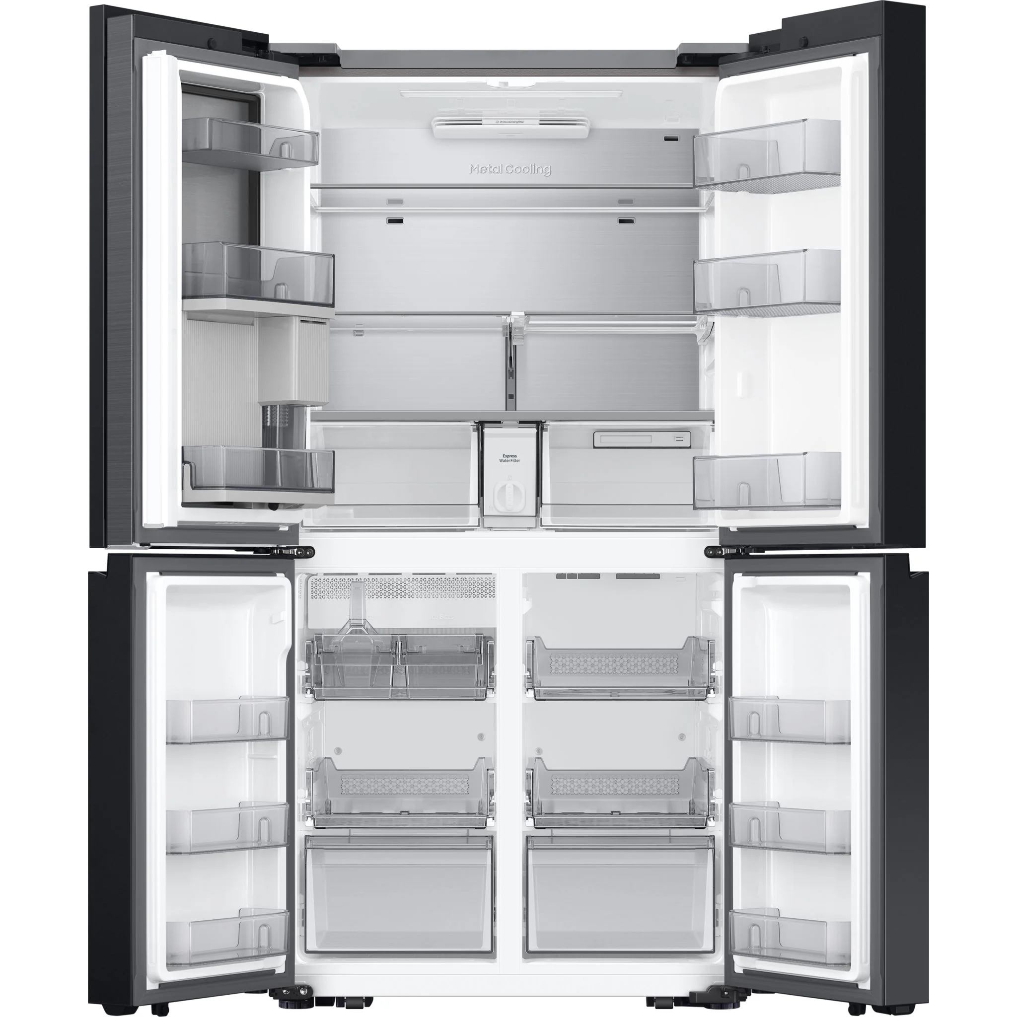 Samsung Bespoke 4 Door Fridge (RF29DB9600QL) - Stainless Steel - Image 4