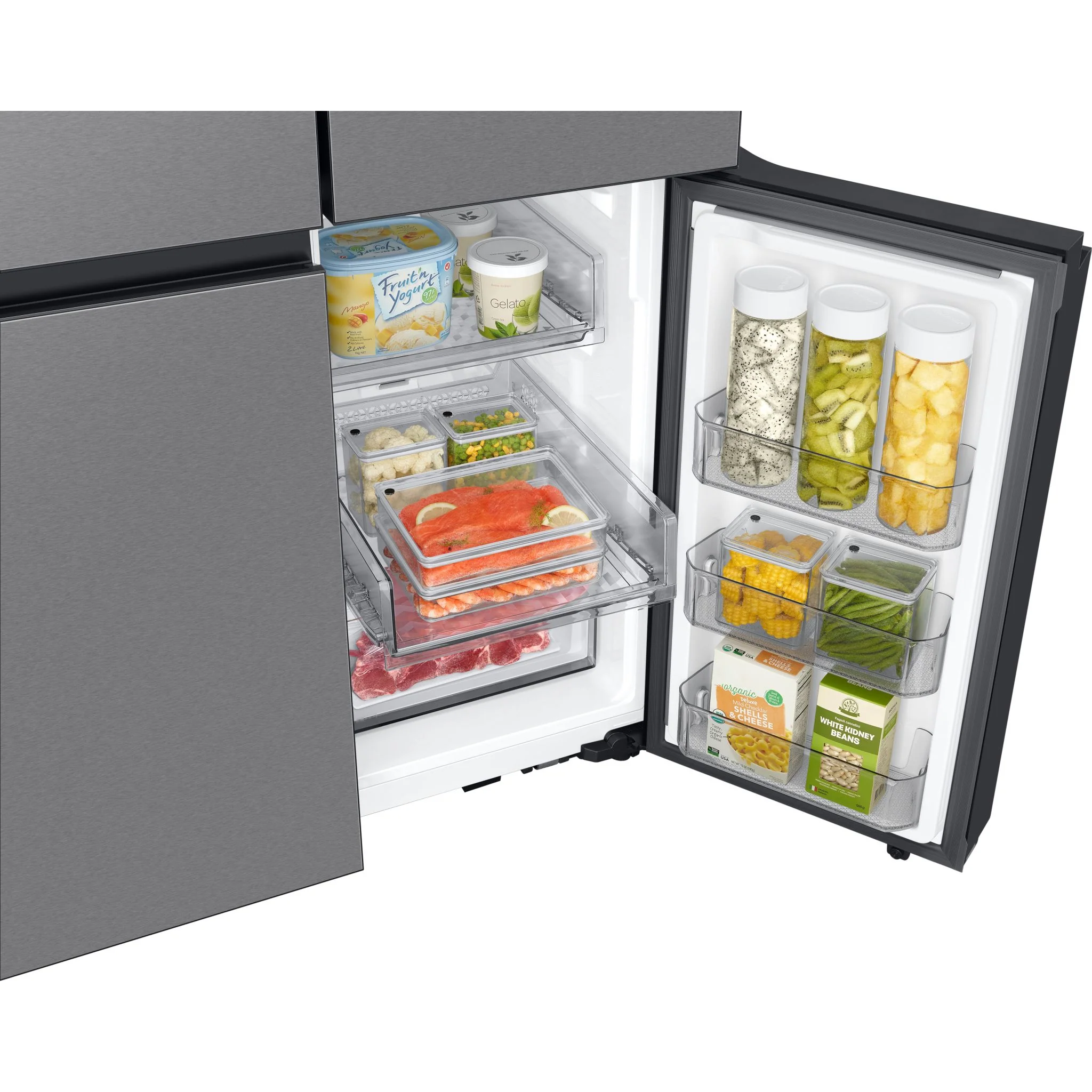 Samsung Bespoke 4 Door Fridge (RF29DB9600QL) - Stainless Steel - Image 8