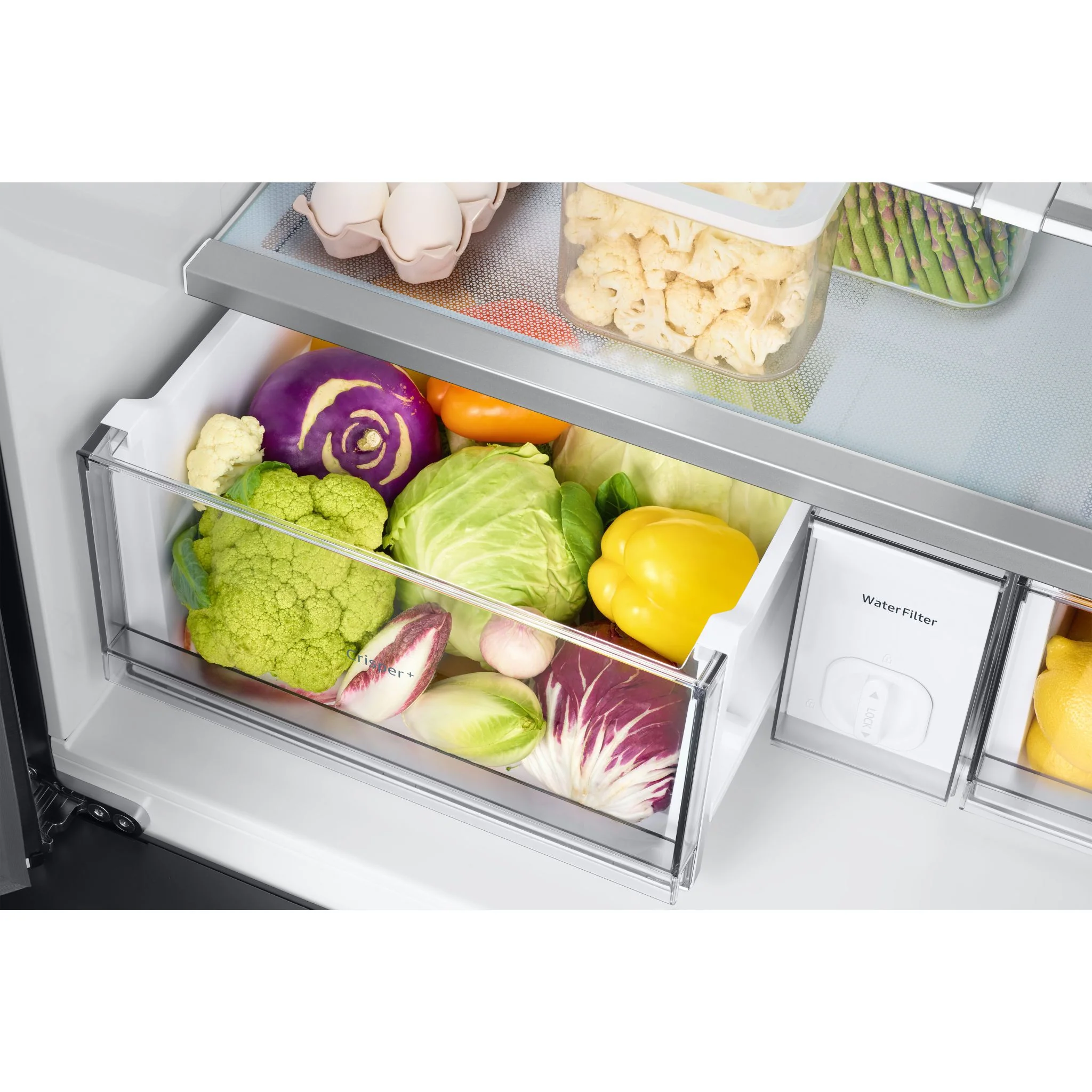 Samsung Bespoke Counter Depth Fridge (RF23BB8600QL) - SmudgeProof Stainless Steel - Image 11