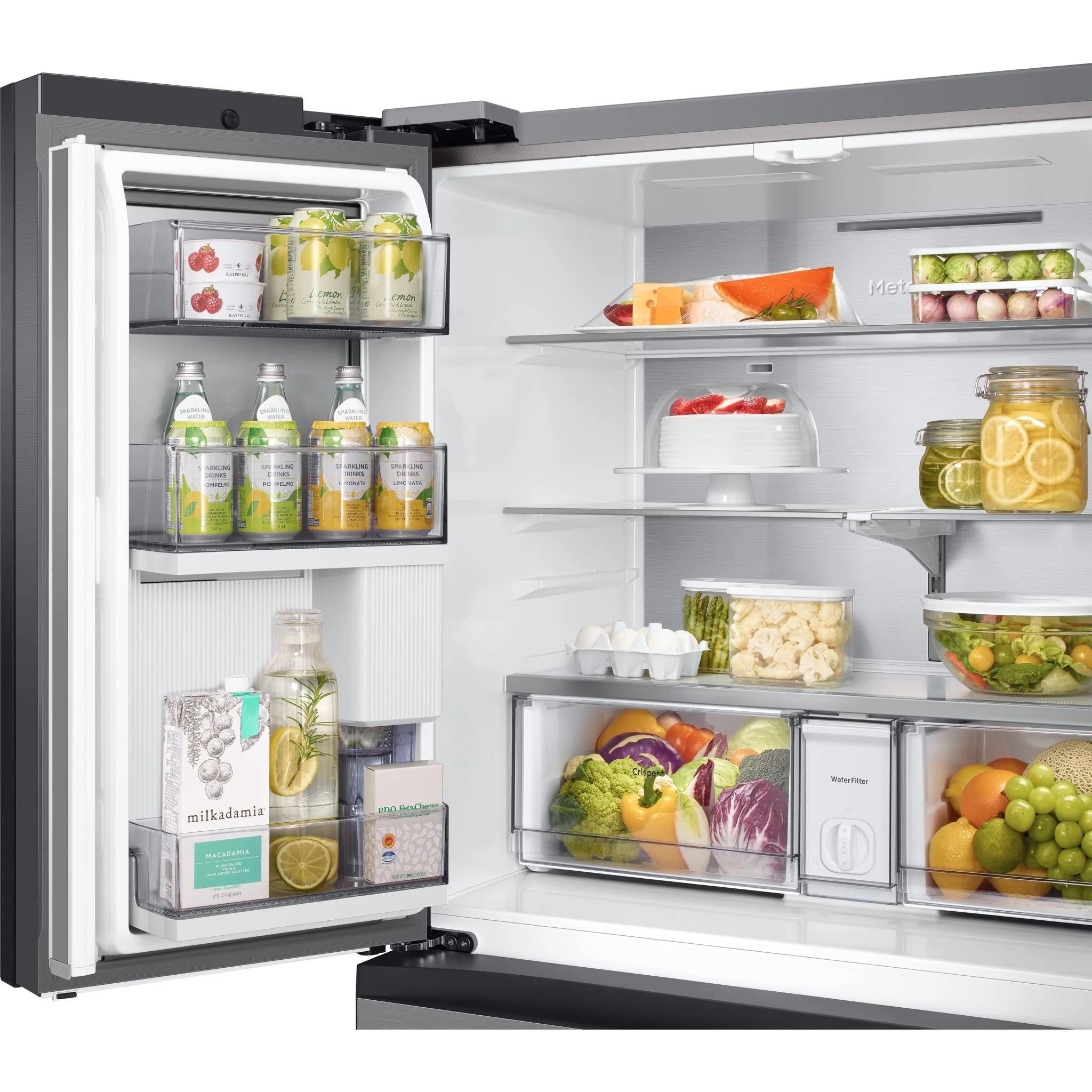 Samsung Bespoke Counter Depth Fridge (RF23BB8600QL) - SmudgeProof Stainless Steel - Image 18