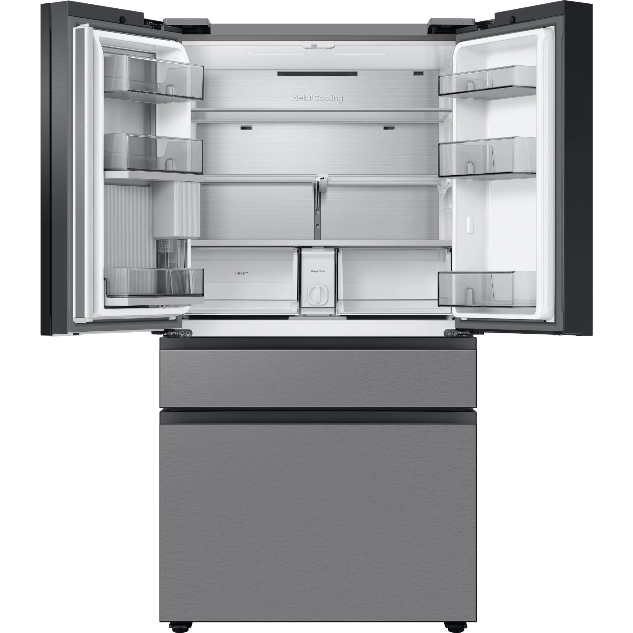 Samsung Bespoke Counter Depth Fridge (RF23BB8600QL) - SmudgeProof Stainless Steel - Image 5