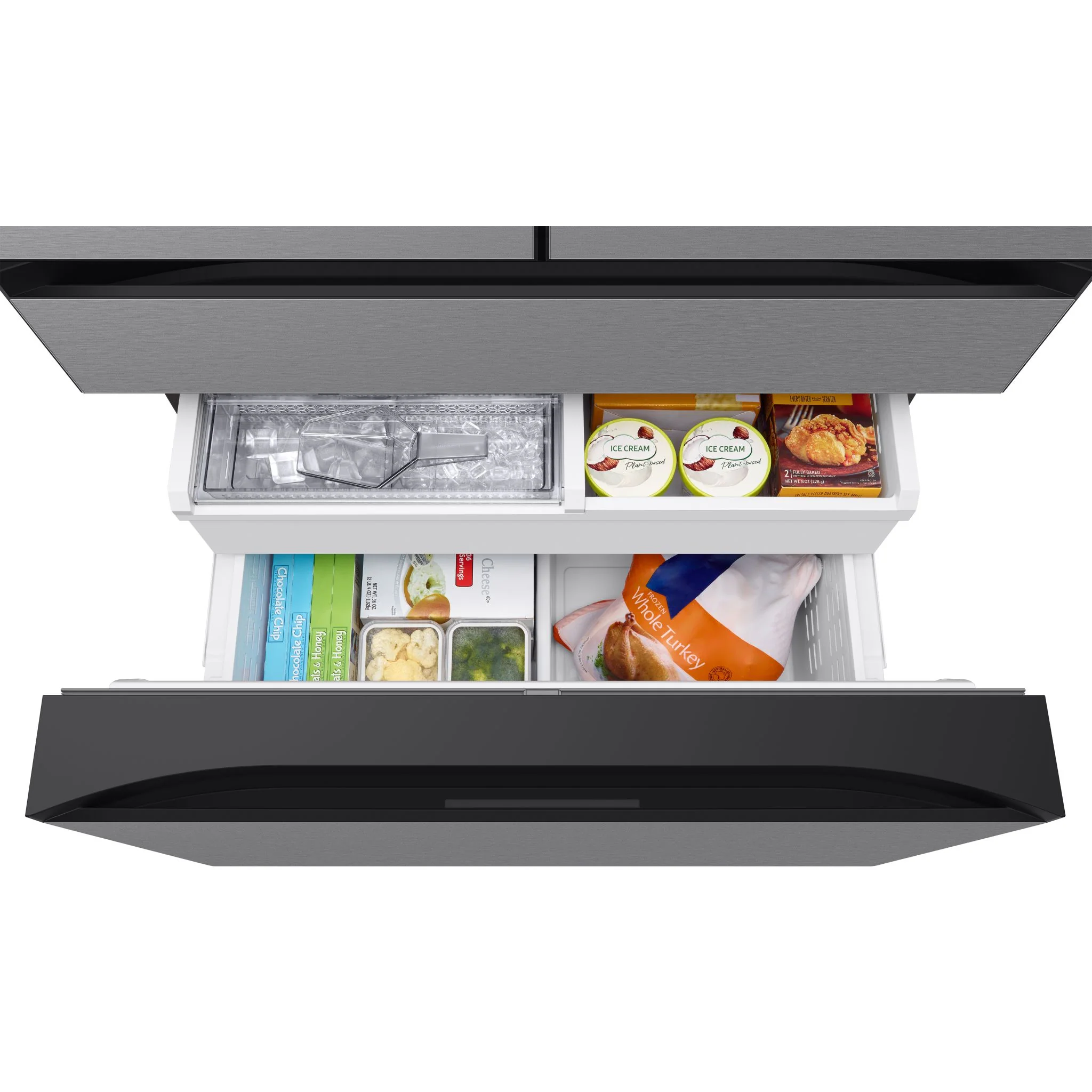 Samsung Bespoke Counter Depth Fridge (RF23BB8600QL) - SmudgeProof Stainless Steel - Image 9