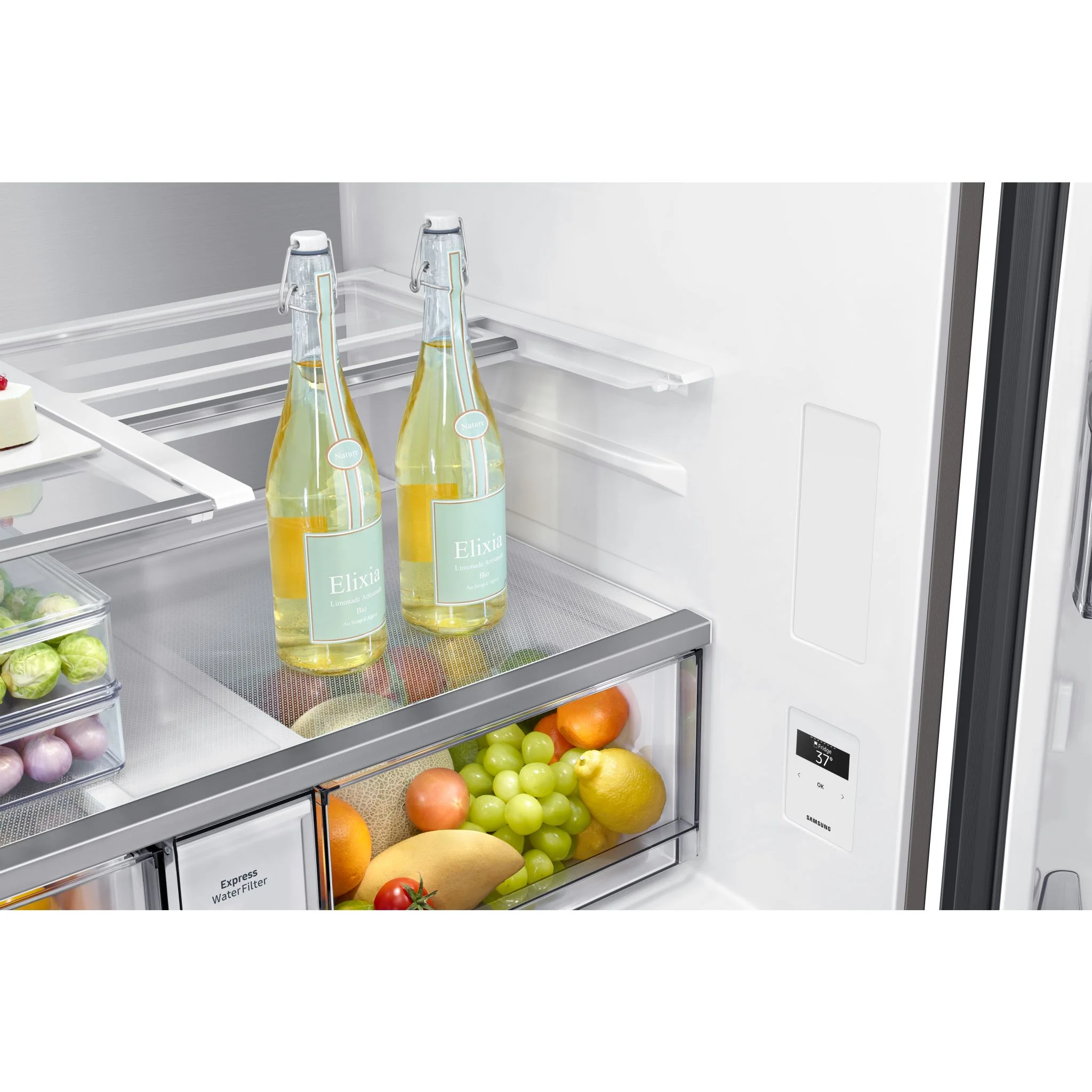 Samsung Bespoke Counter Depth Fridge (RF23DB960012) - White - Image 10