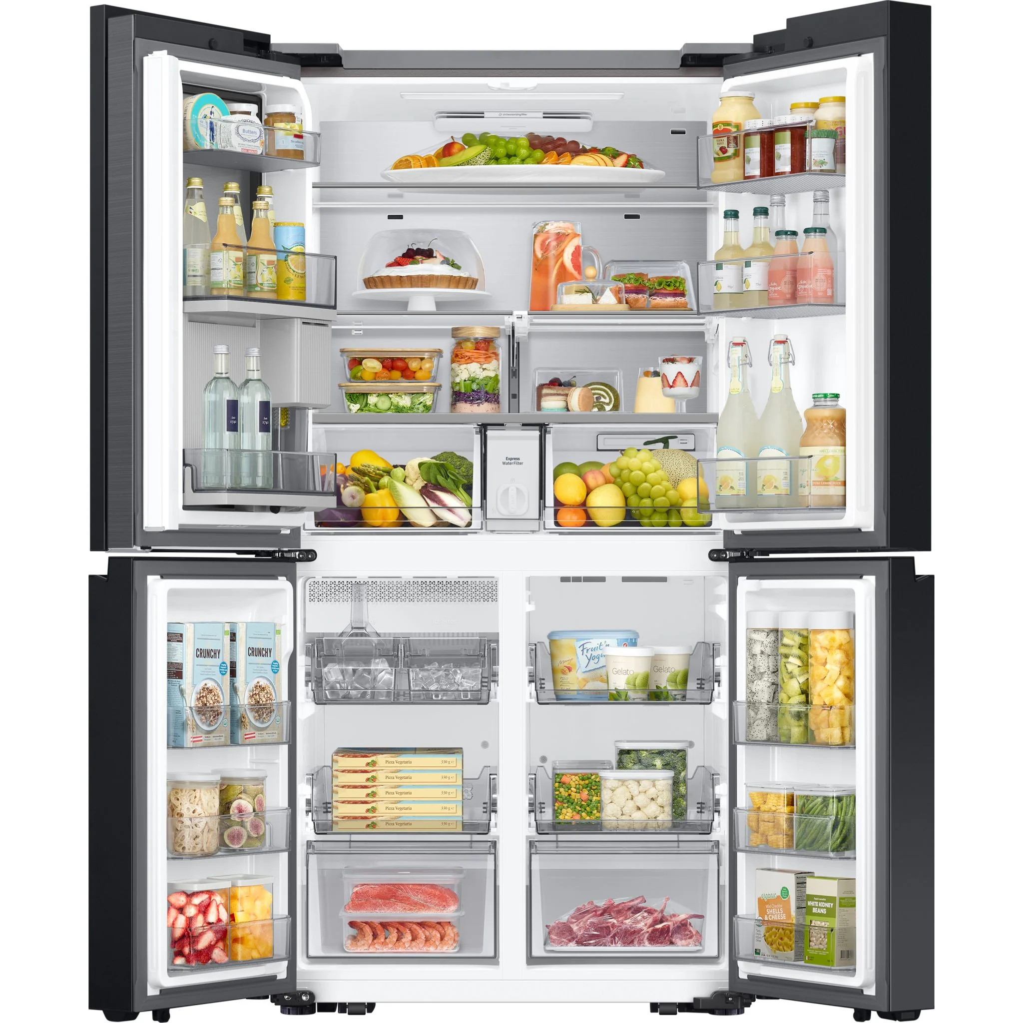 Samsung Bespoke Counter Depth Fridge (RF23DB960012) - White - Image 5