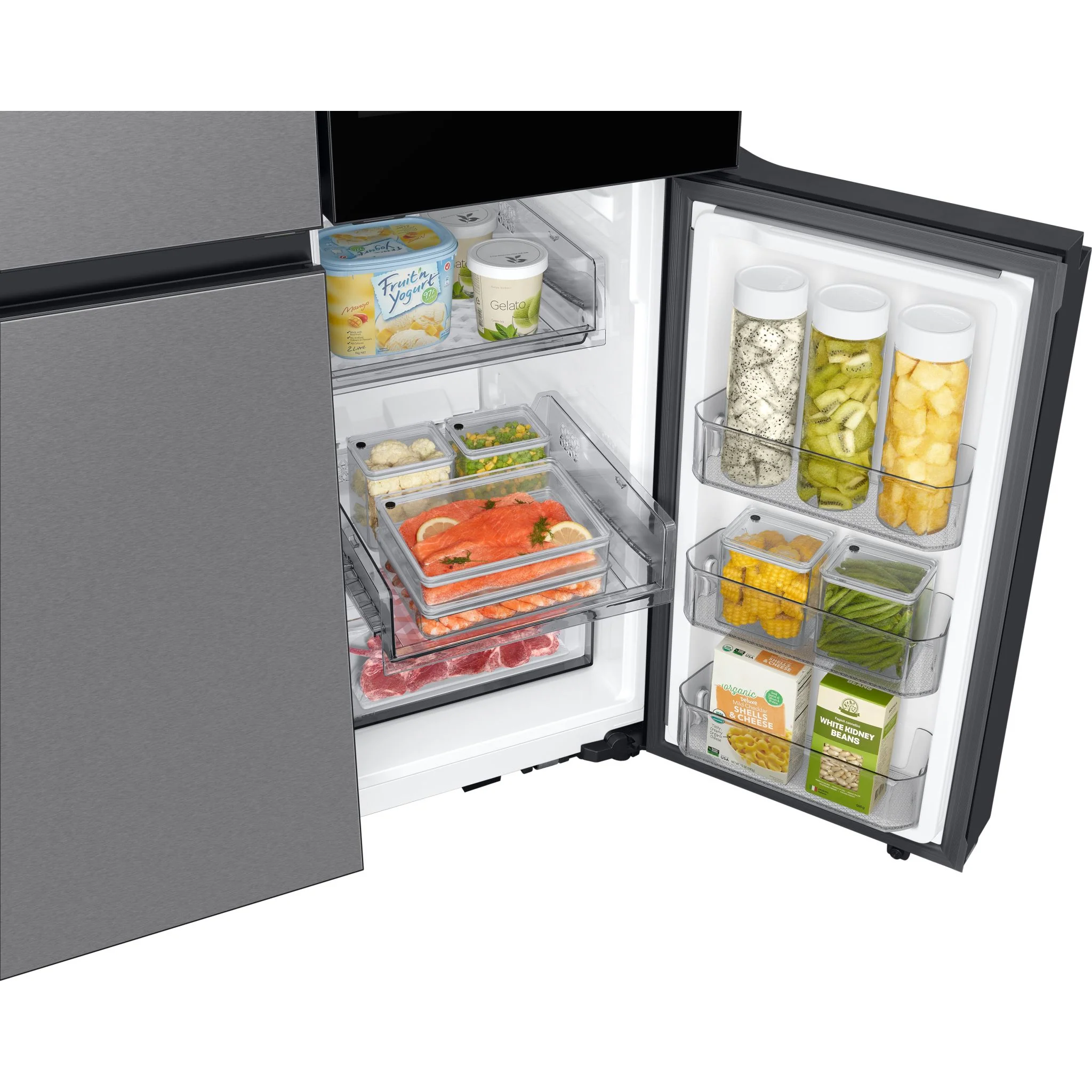 Samsung Bespoke Counter Depth Fridge (RF23DB9900QD) - Stainless Steel - Image 9