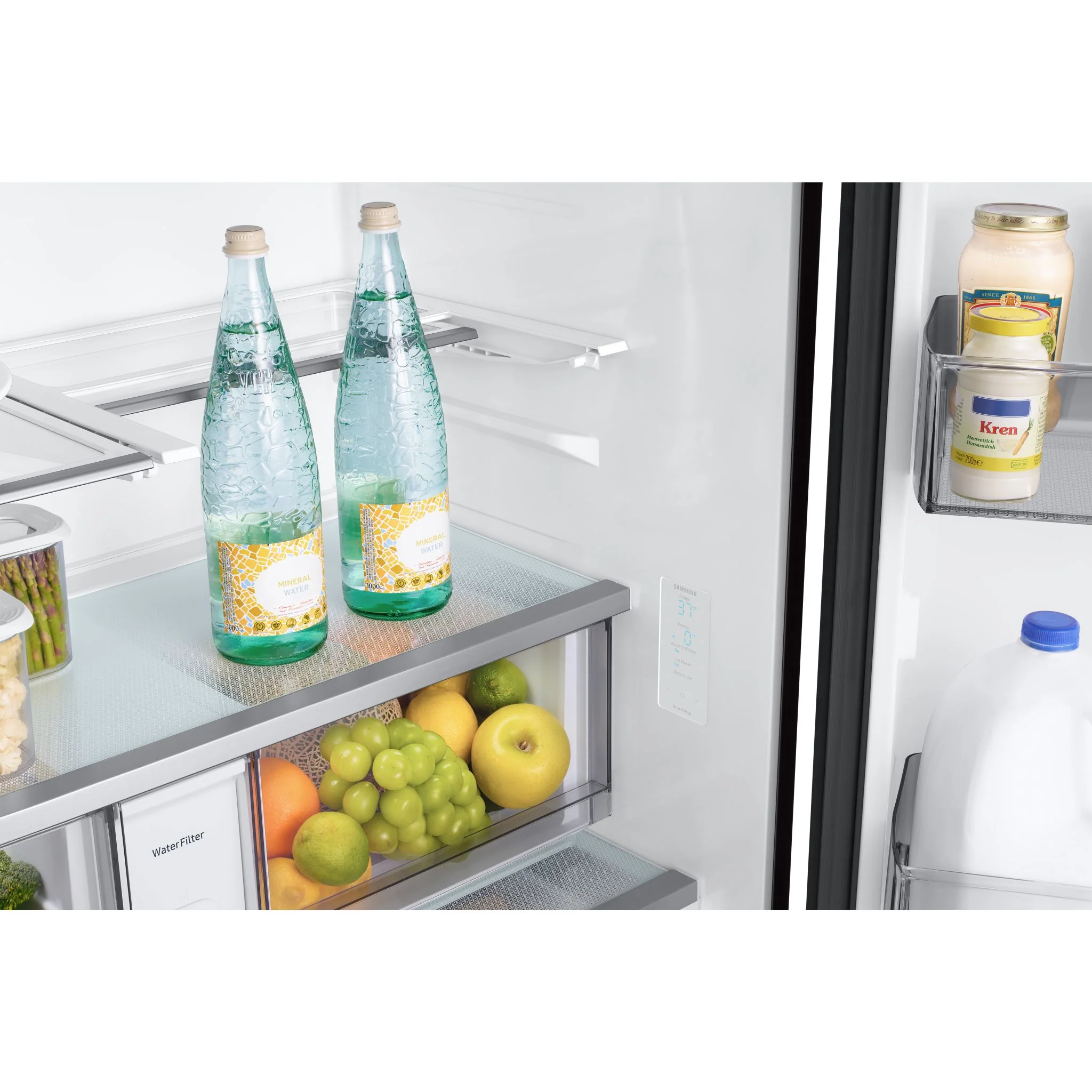 Samsung Bespoke Counter Depth Fridge (RF24BB6200QL) - SmudgeProof Stainless Steel - Image 13