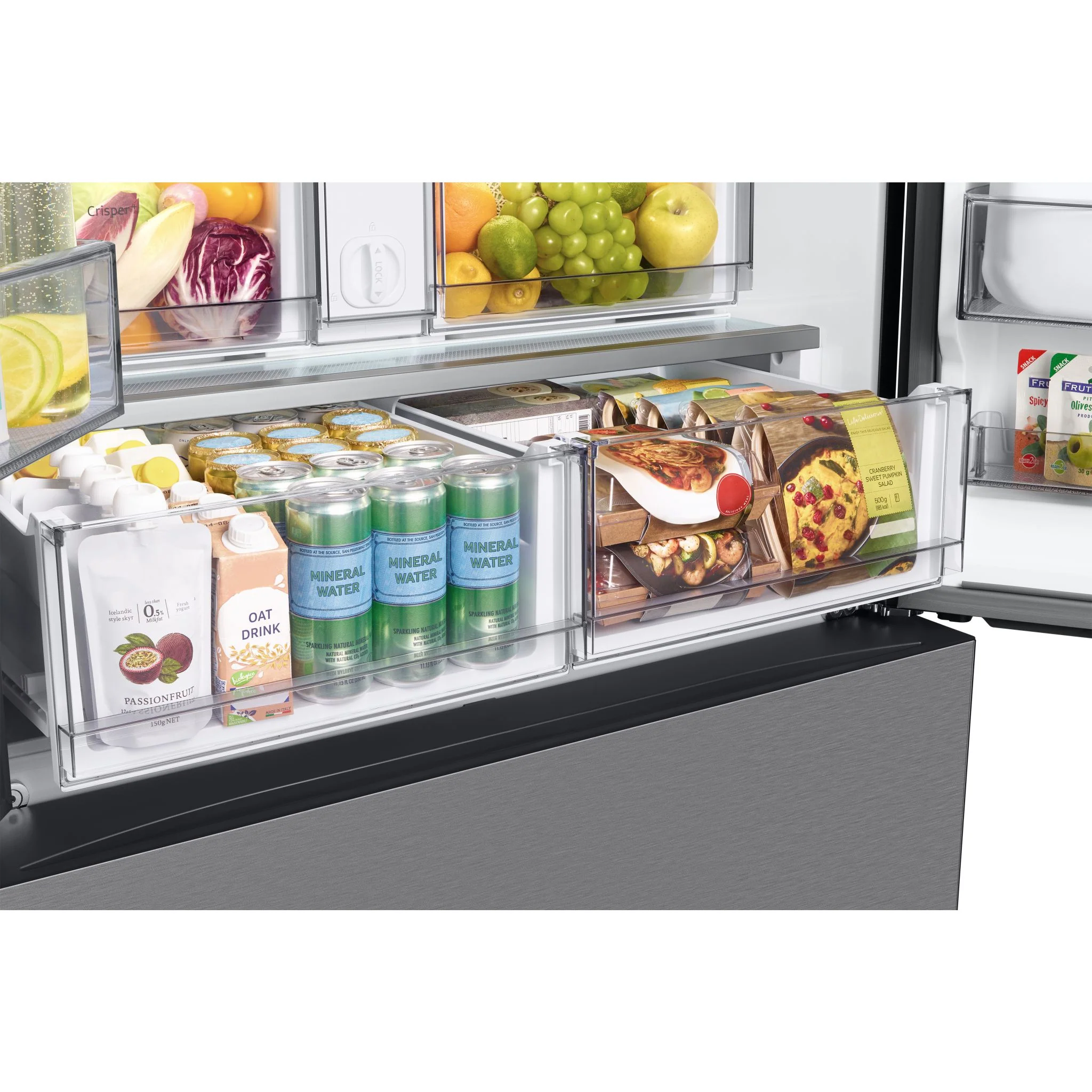 Samsung Bespoke Counter Depth Fridge (RF24BB6200QL) - SmudgeProof Stainless Steel - Image 15