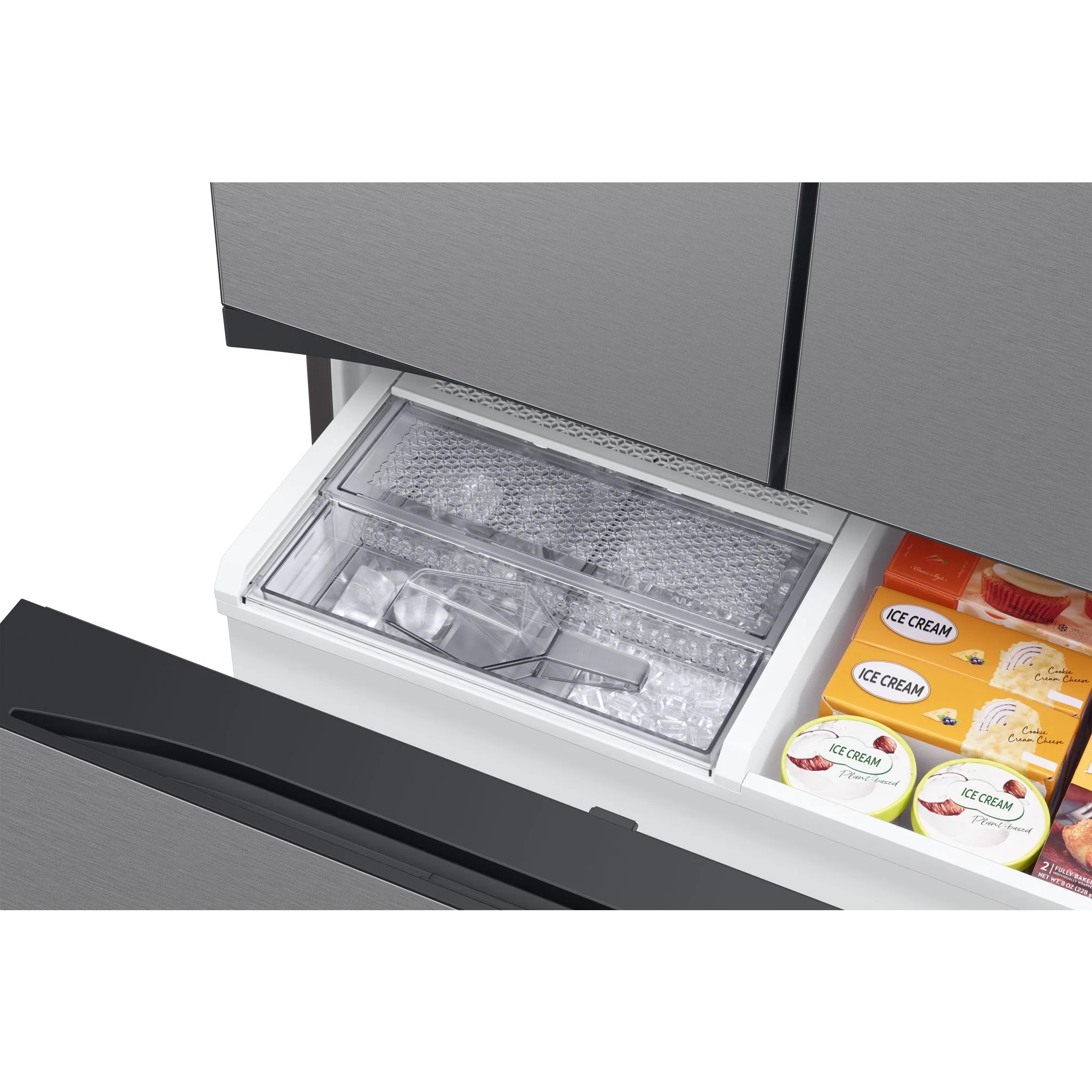 Samsung Bespoke Counter Depth Fridge (RF24BB6600QL) - SmudgeProof Stainless Steel - Image 10