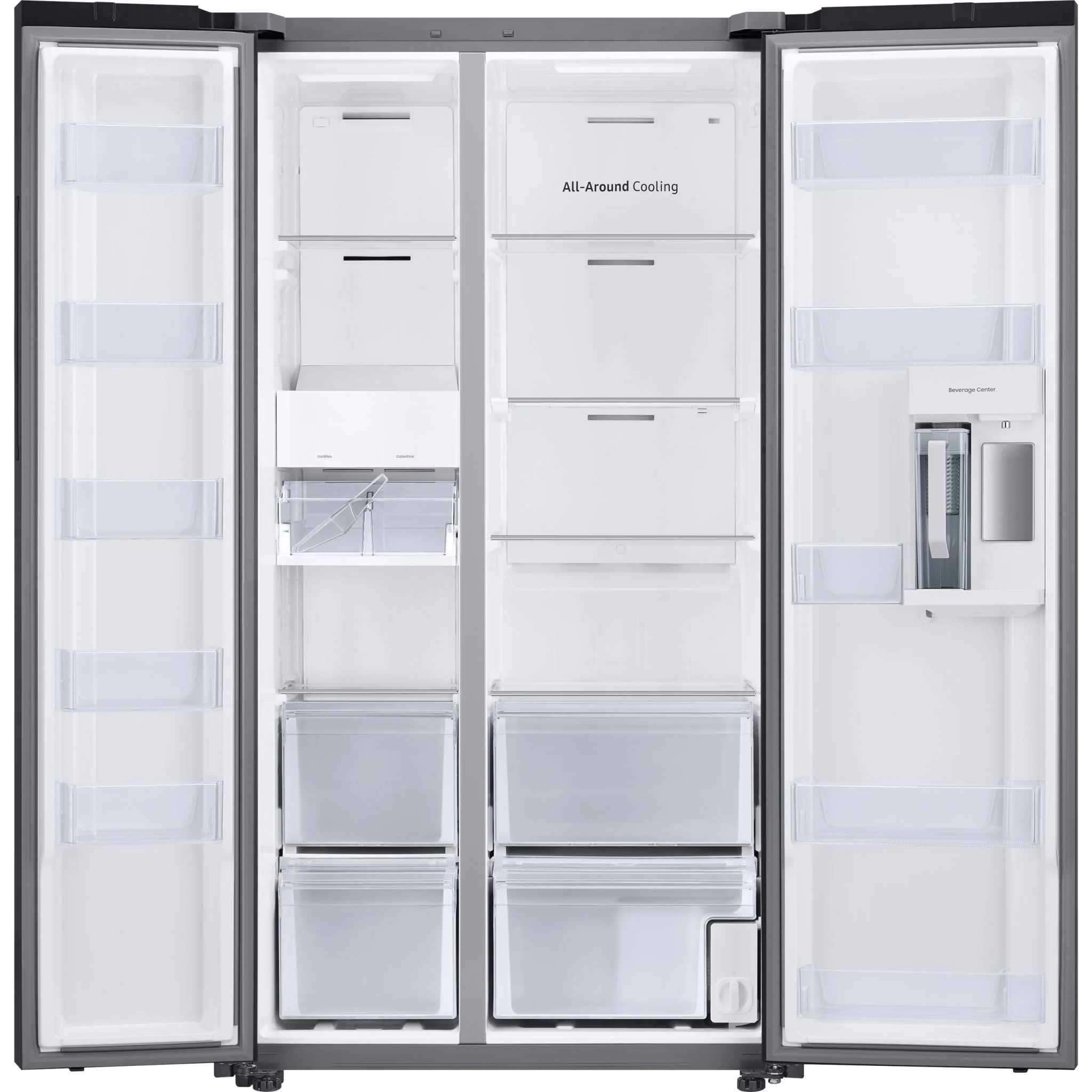 Samsung Bespoke Counter Depth Fridge (RS23CB760012) - White - Image 4