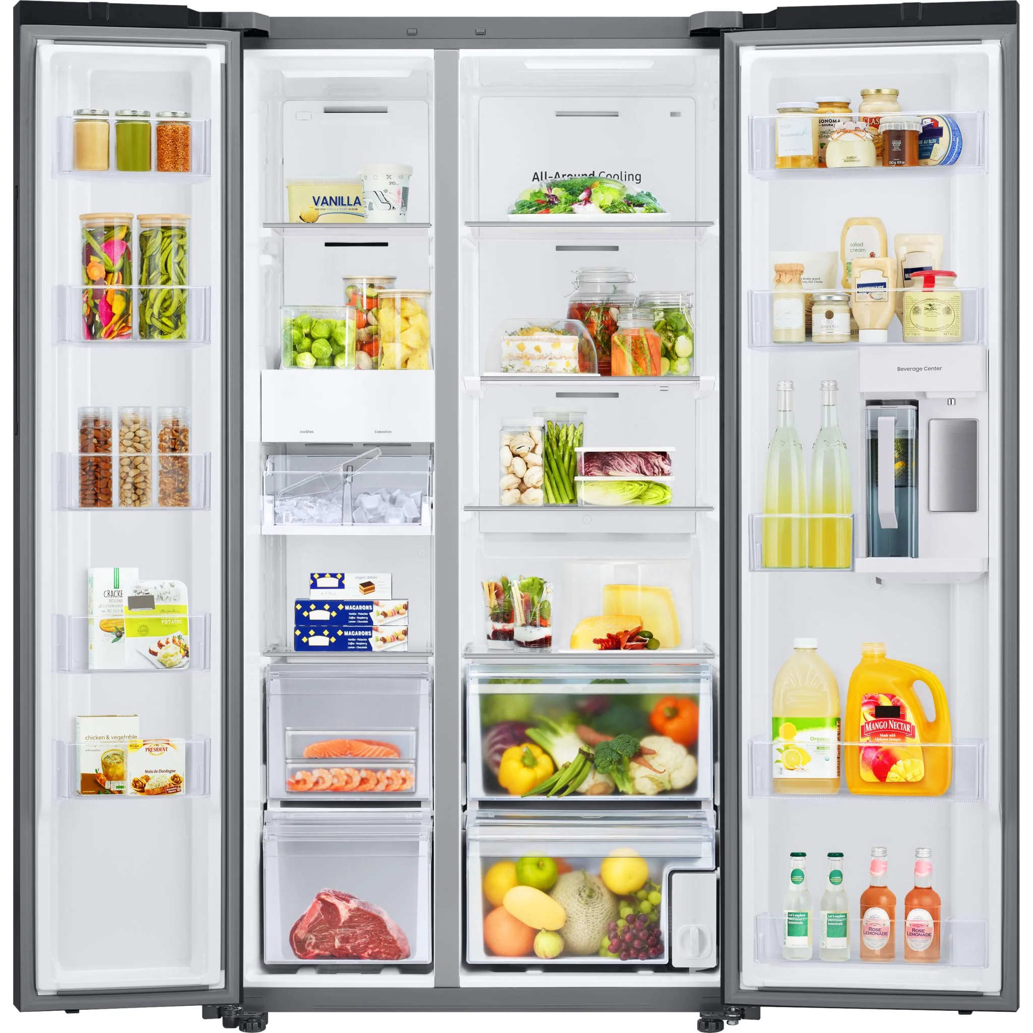 Samsung Bespoke Counter Depth Fridge (RS23CB760012) - White - Image 5
