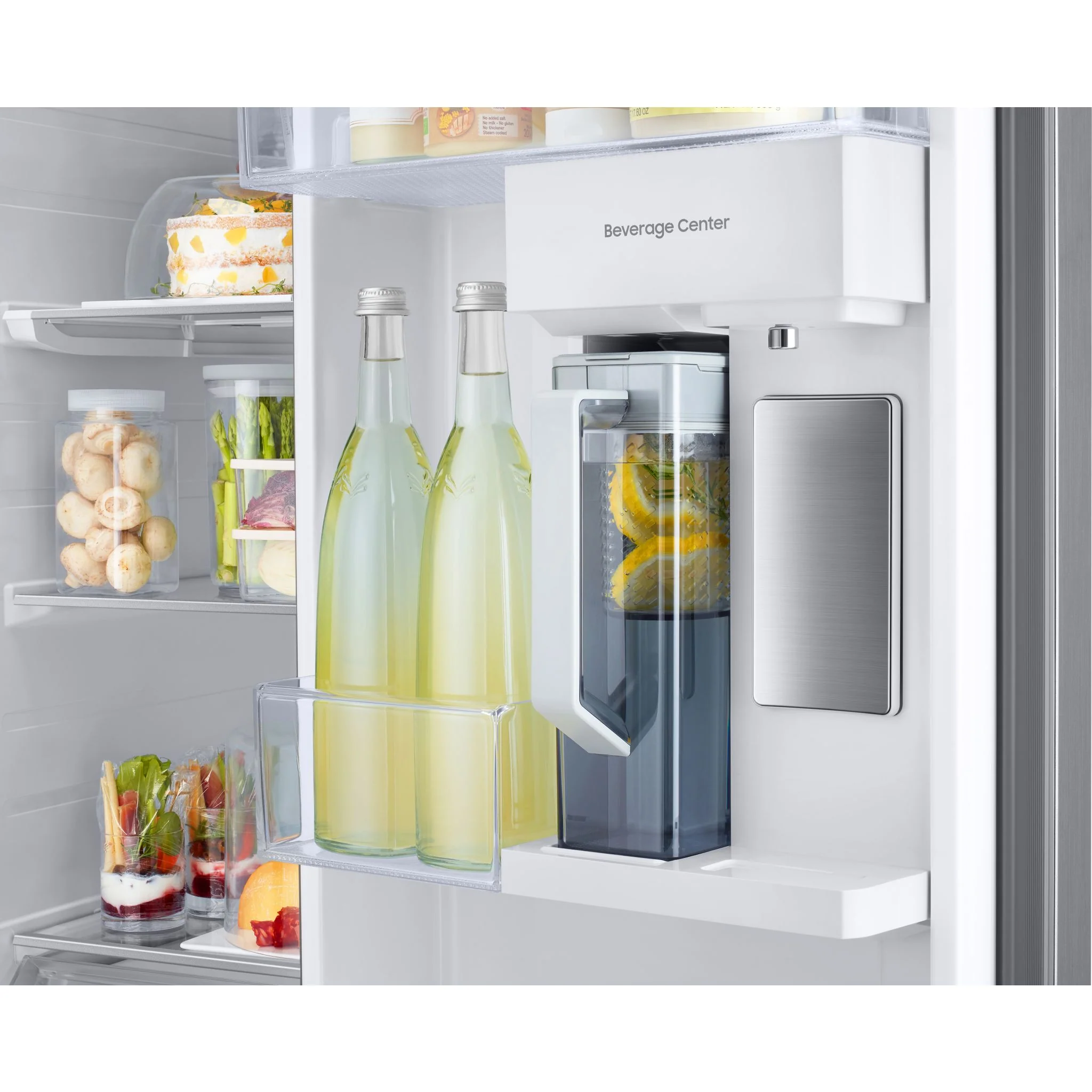 Samsung Bespoke Counter Depth Fridge (RS23CB760012) - White - Image 9