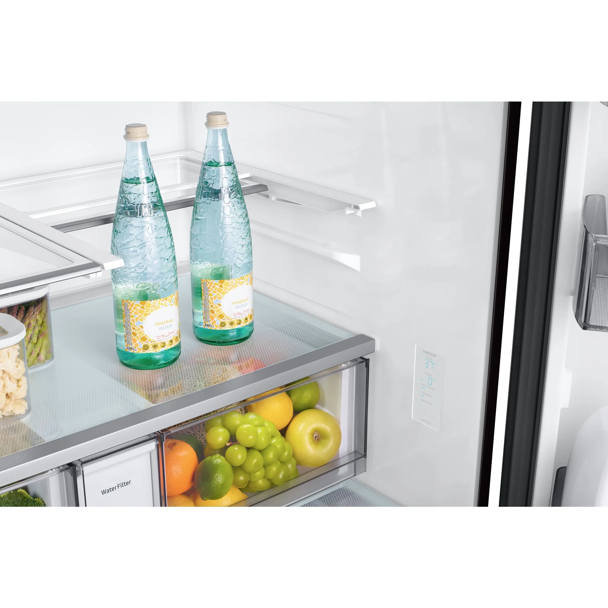 Samsung Bespoke French Door Fridge (RF30BB6200QLAA) - Stainless Steel - Image 12