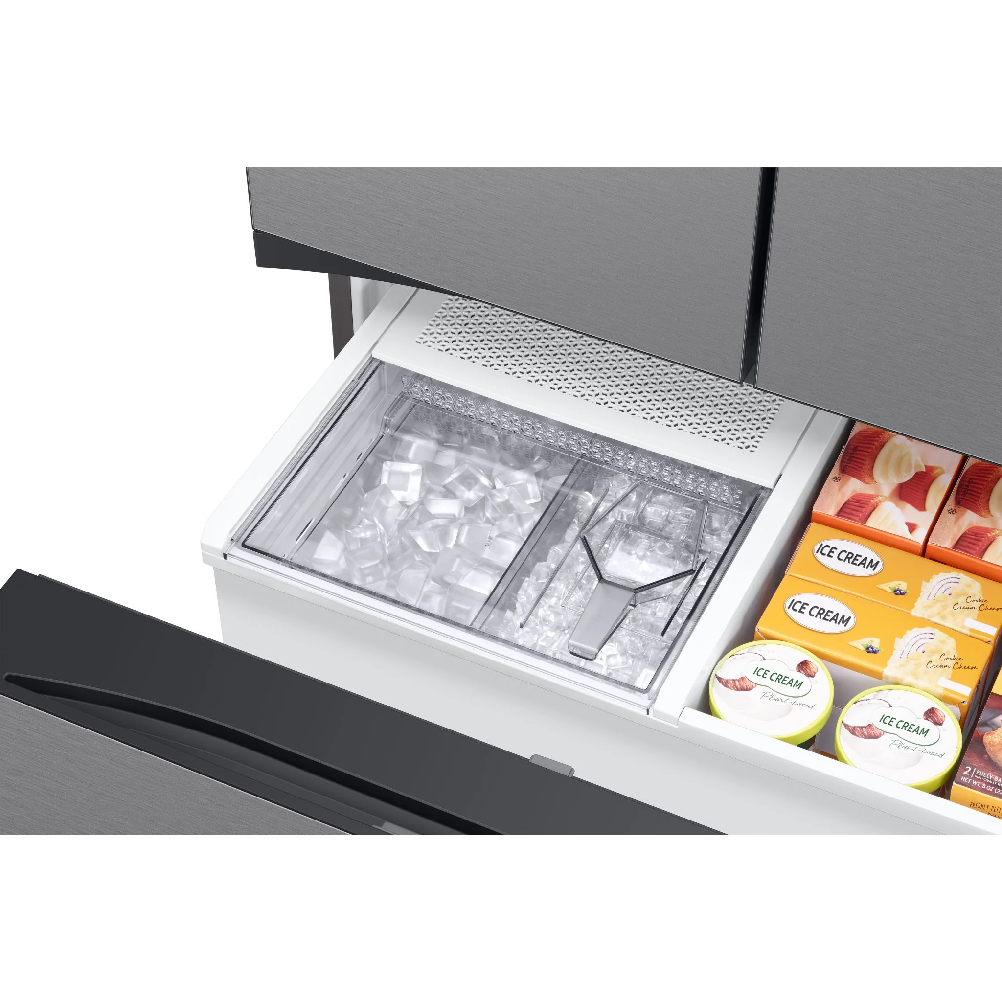 Samsung Bespoke French Door Fridge (RF30BB6600QL) - SmudgeProof Stainless Steel - Image 10