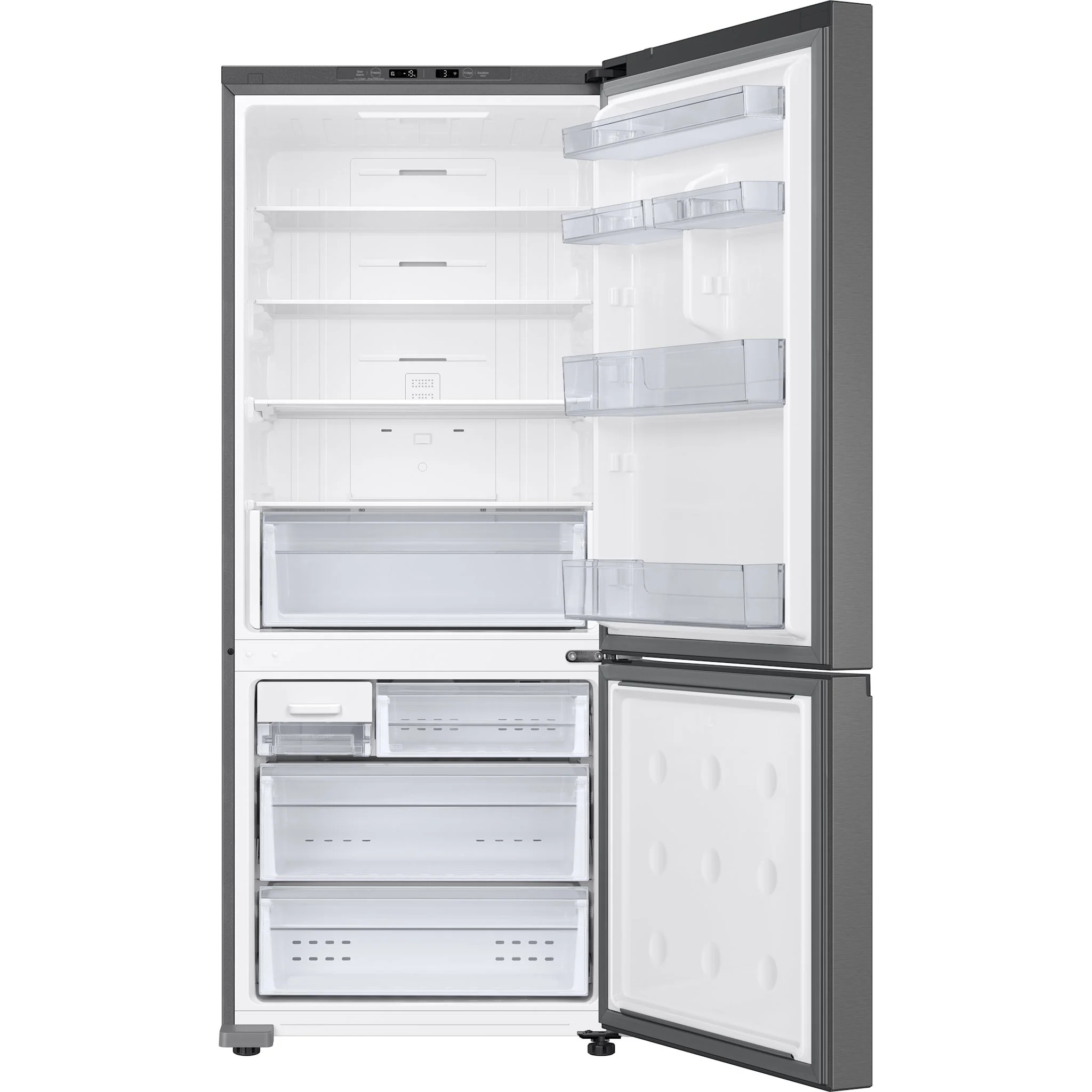 Samsung Bottom Mount Fridge (RB15DG6000SRAA) - Stainless Steel - Image 4