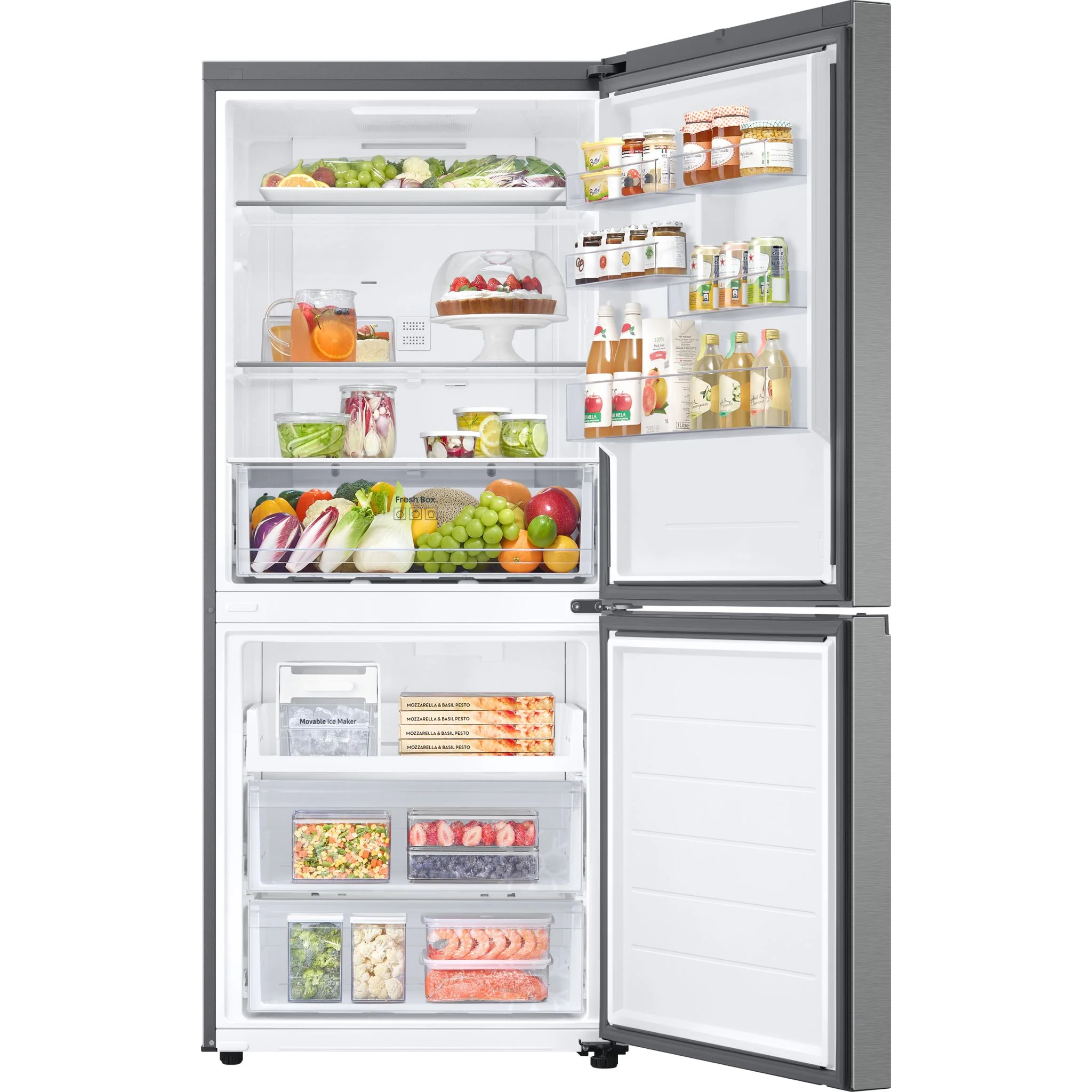 Samsung Bottom Mount Fridge (RB16DG6000SLAA) - Stainless Steel - Image 5