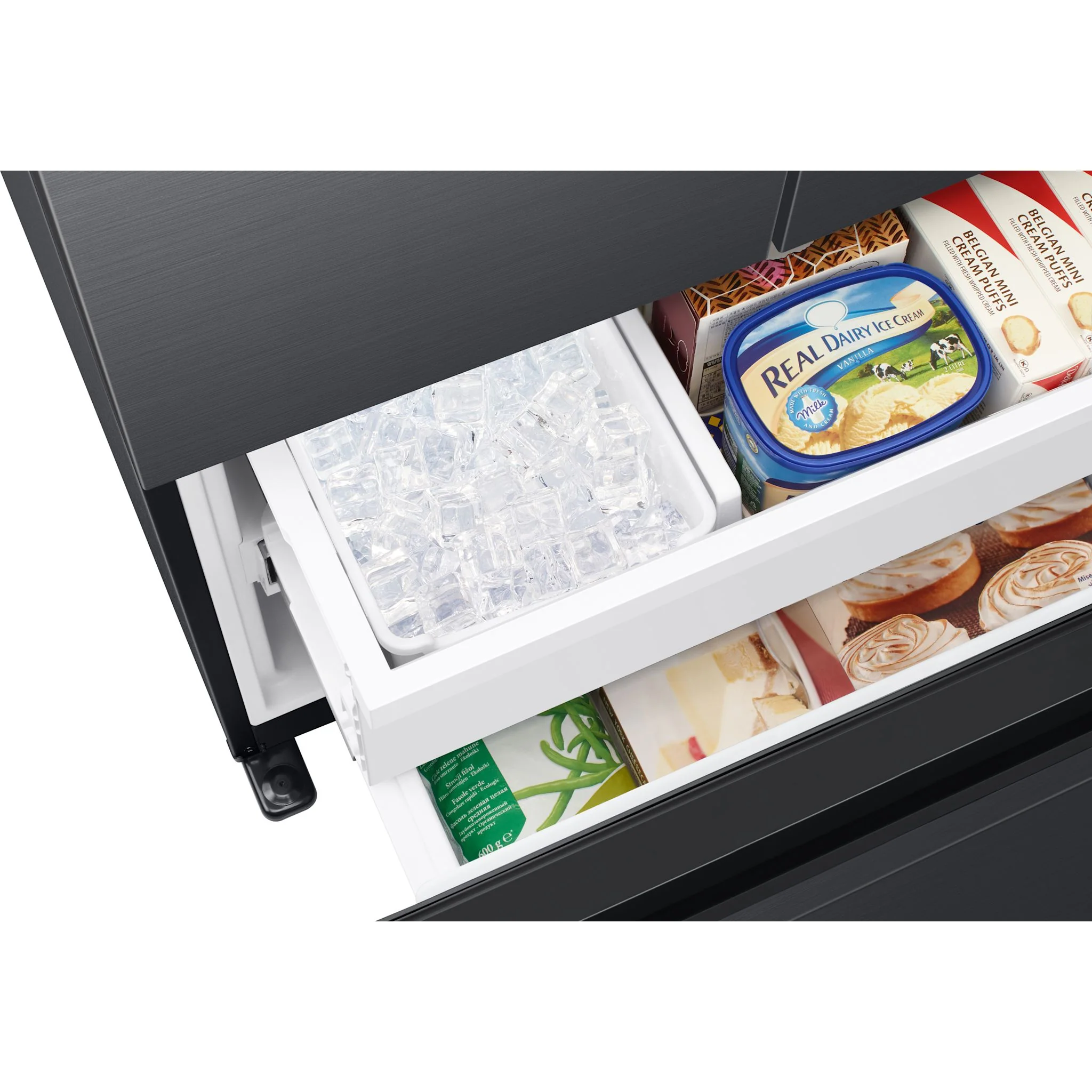 Samsung Bottom Mount Fridge (RF18A5101MT) - Matt Black - Image 12