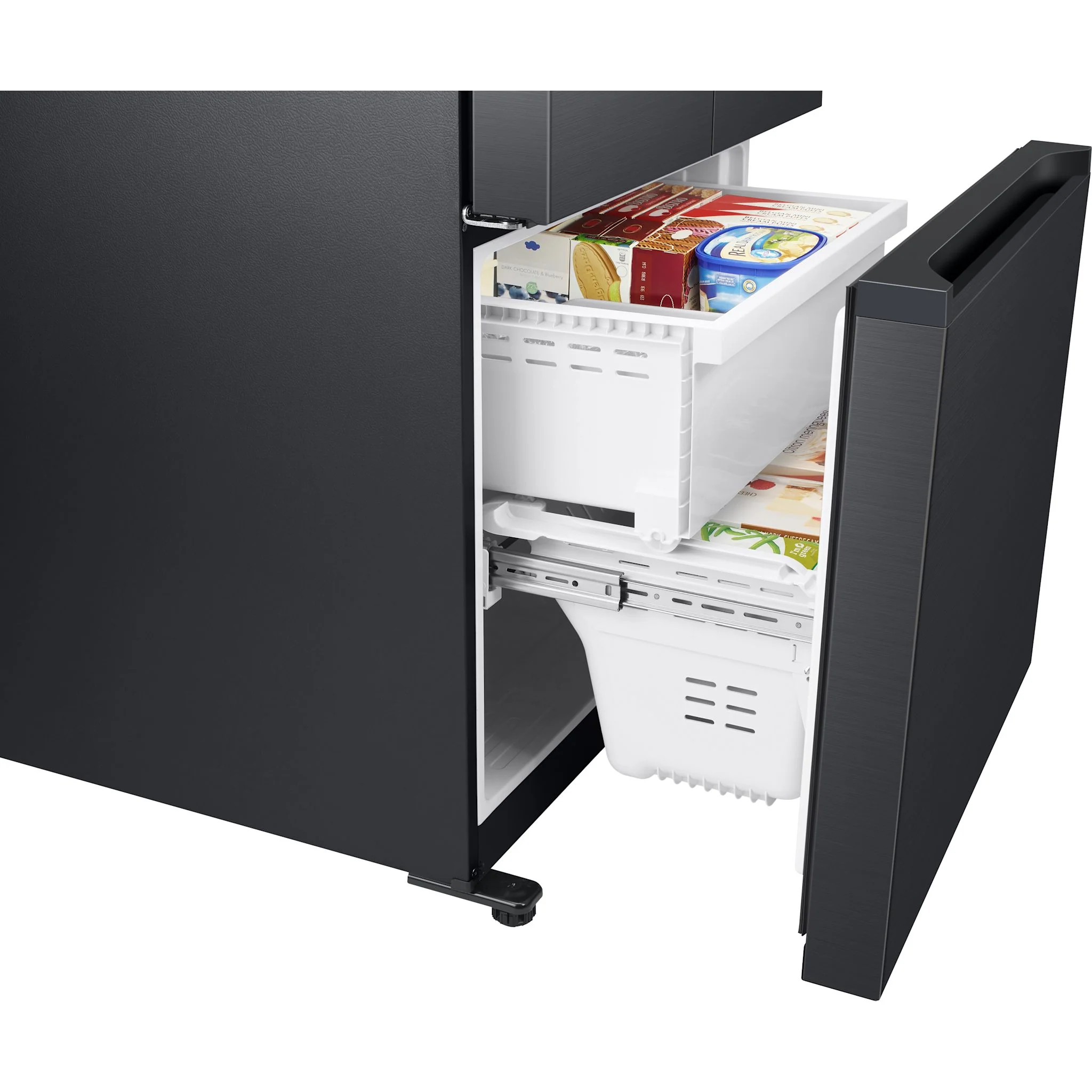 Samsung Bottom Mount Fridge (RF18A5101MT) - Matt Black - Image 13