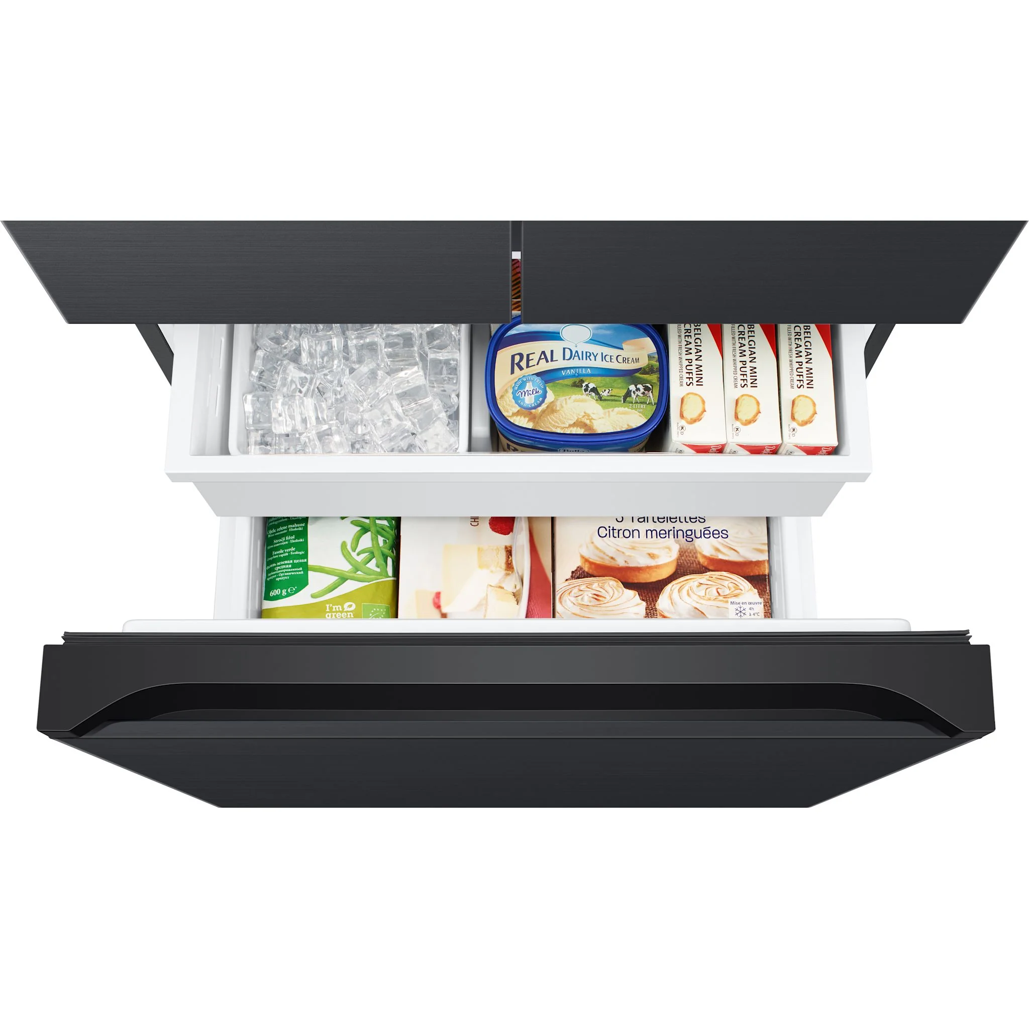 Samsung Bottom Mount Fridge (RF18A5101MT) - Matt Black - Image 14