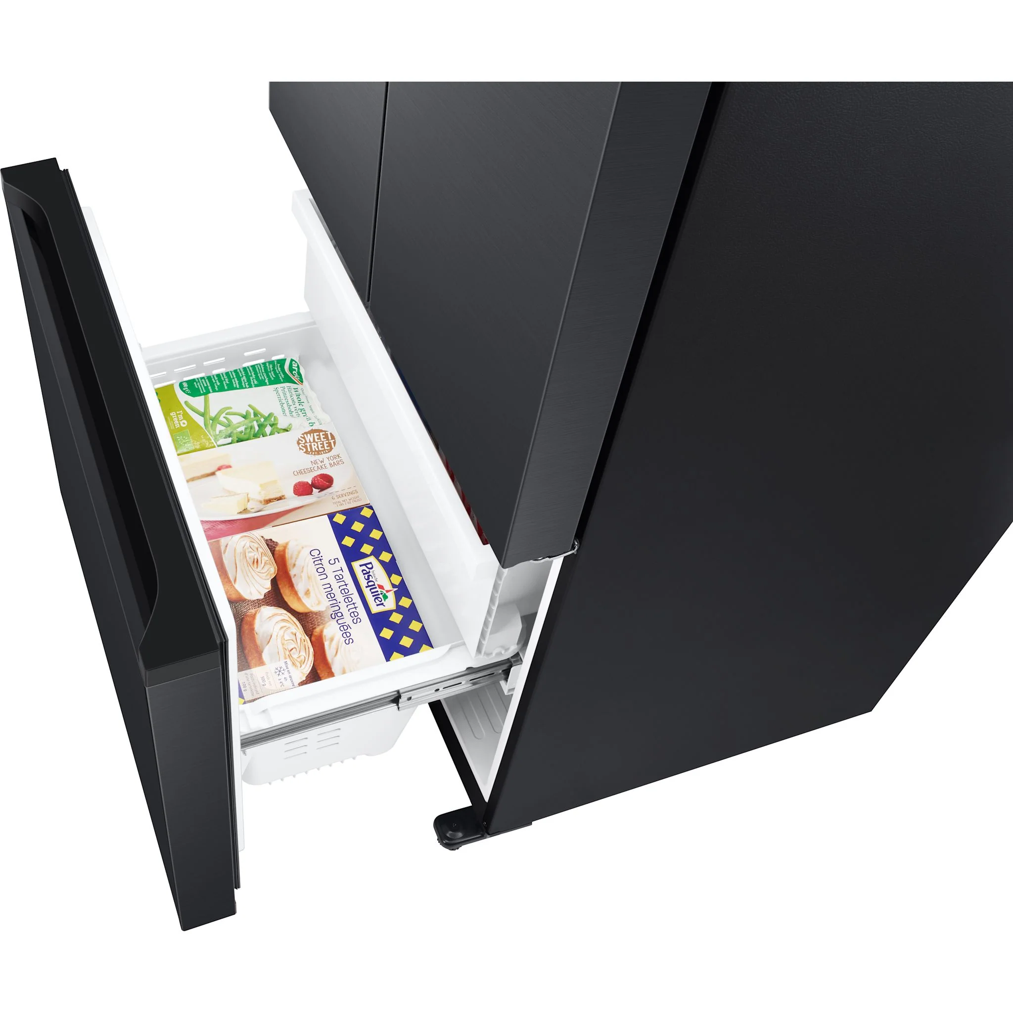 Samsung Bottom Mount Fridge (RF18A5101MT) - Matt Black - Image 8
