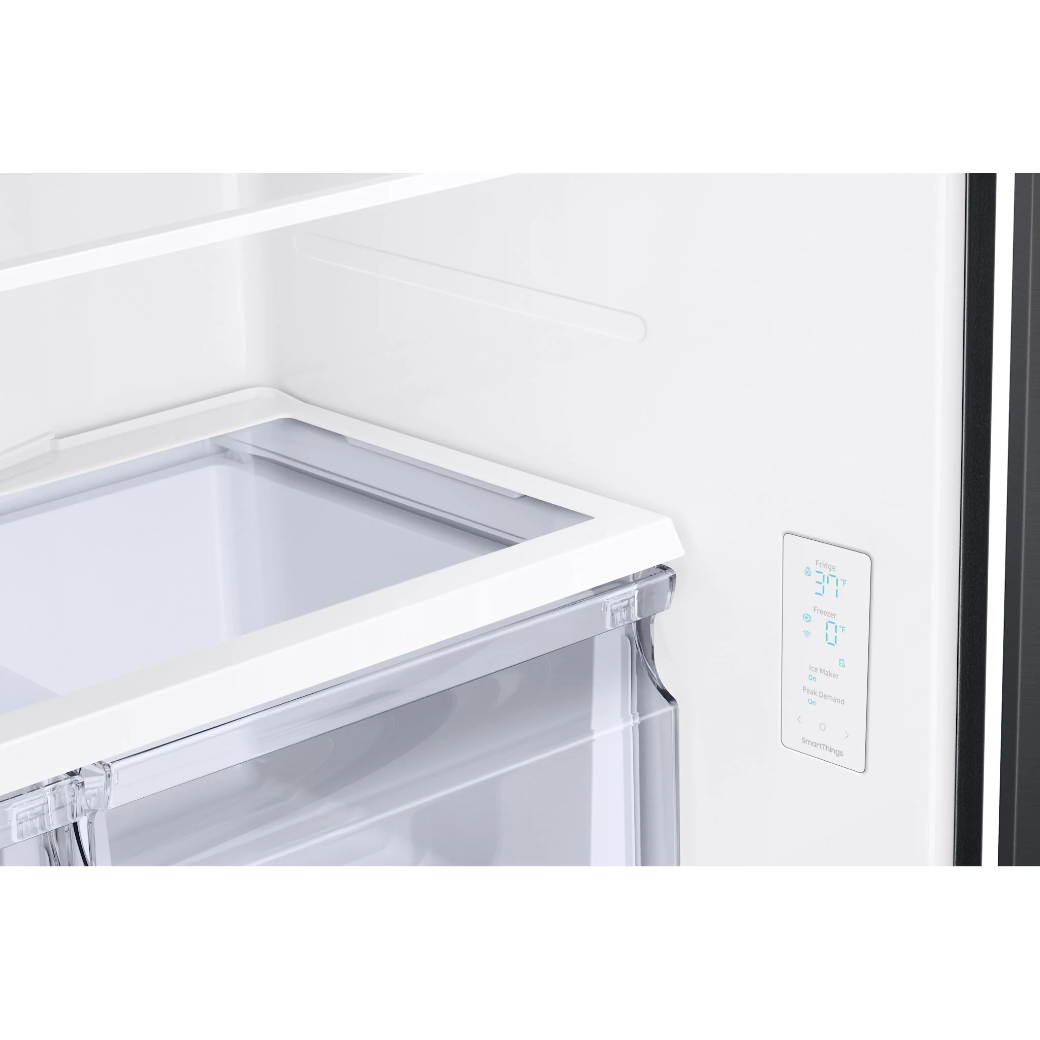 Samsung Bottom Mount Fridge (RF18A5101MT) - Matt Black - Image 9