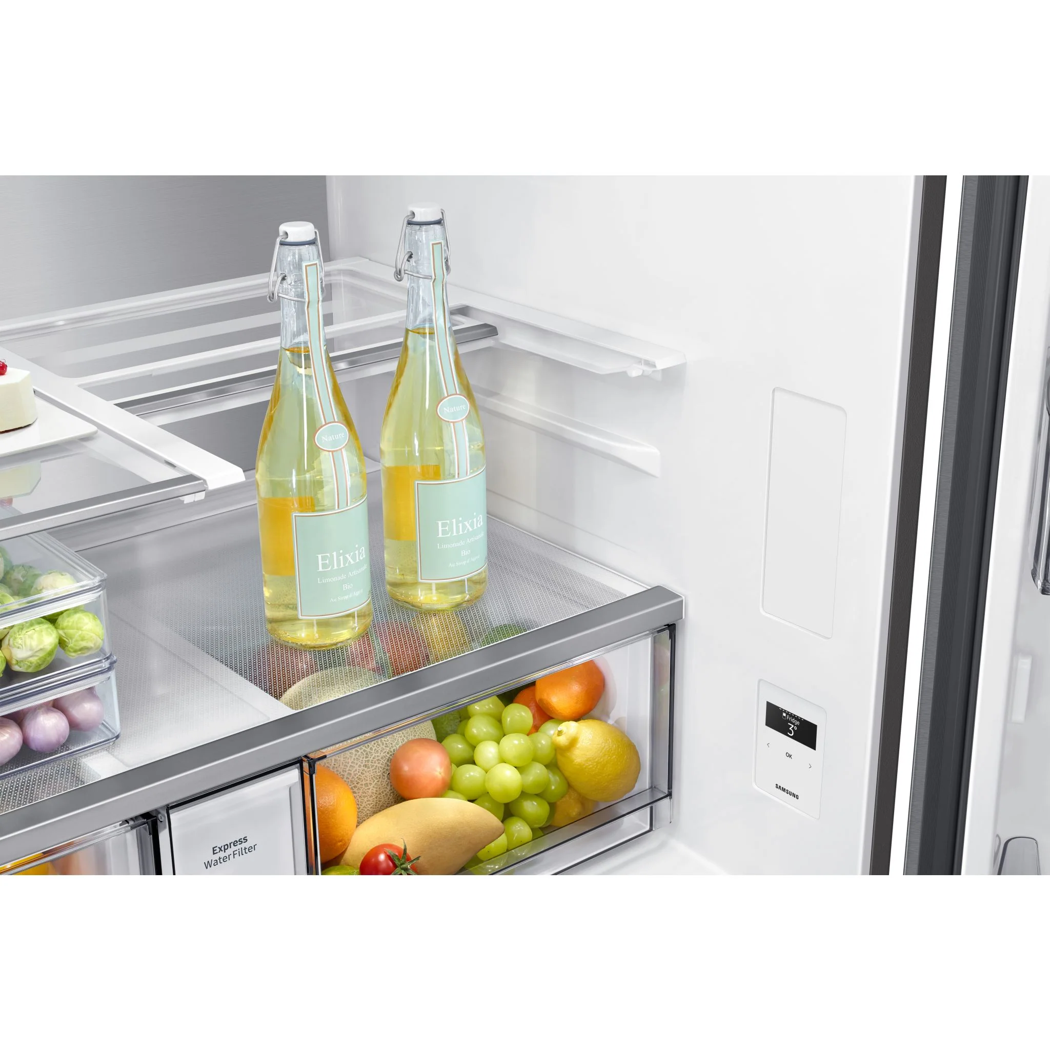 Samsung Counter Depth Fridge (RF23DG9600SRAC) - Stainless Steel - Image 9